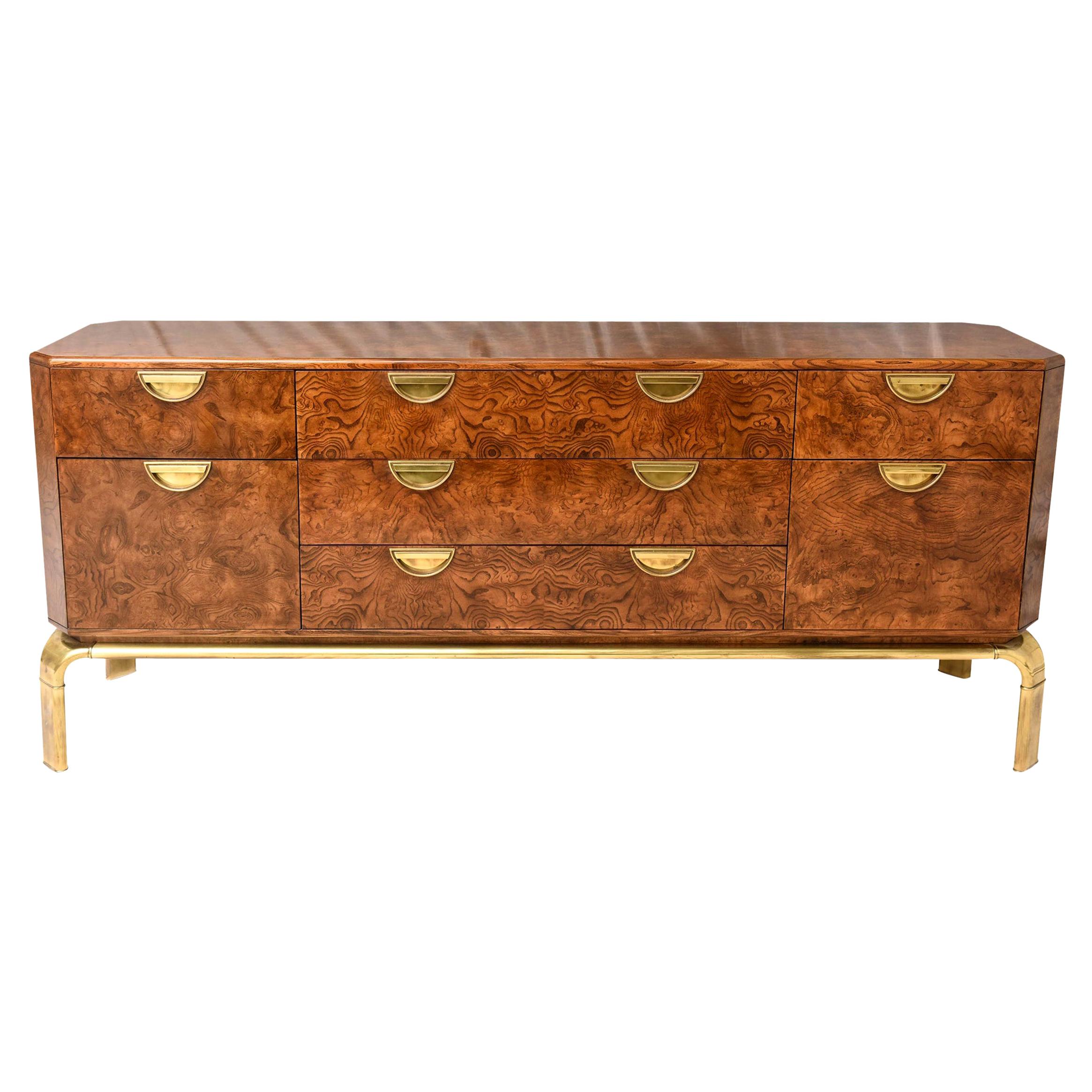 John Widdicomb for Mastercraft Cabinet or Credenza with Drawers