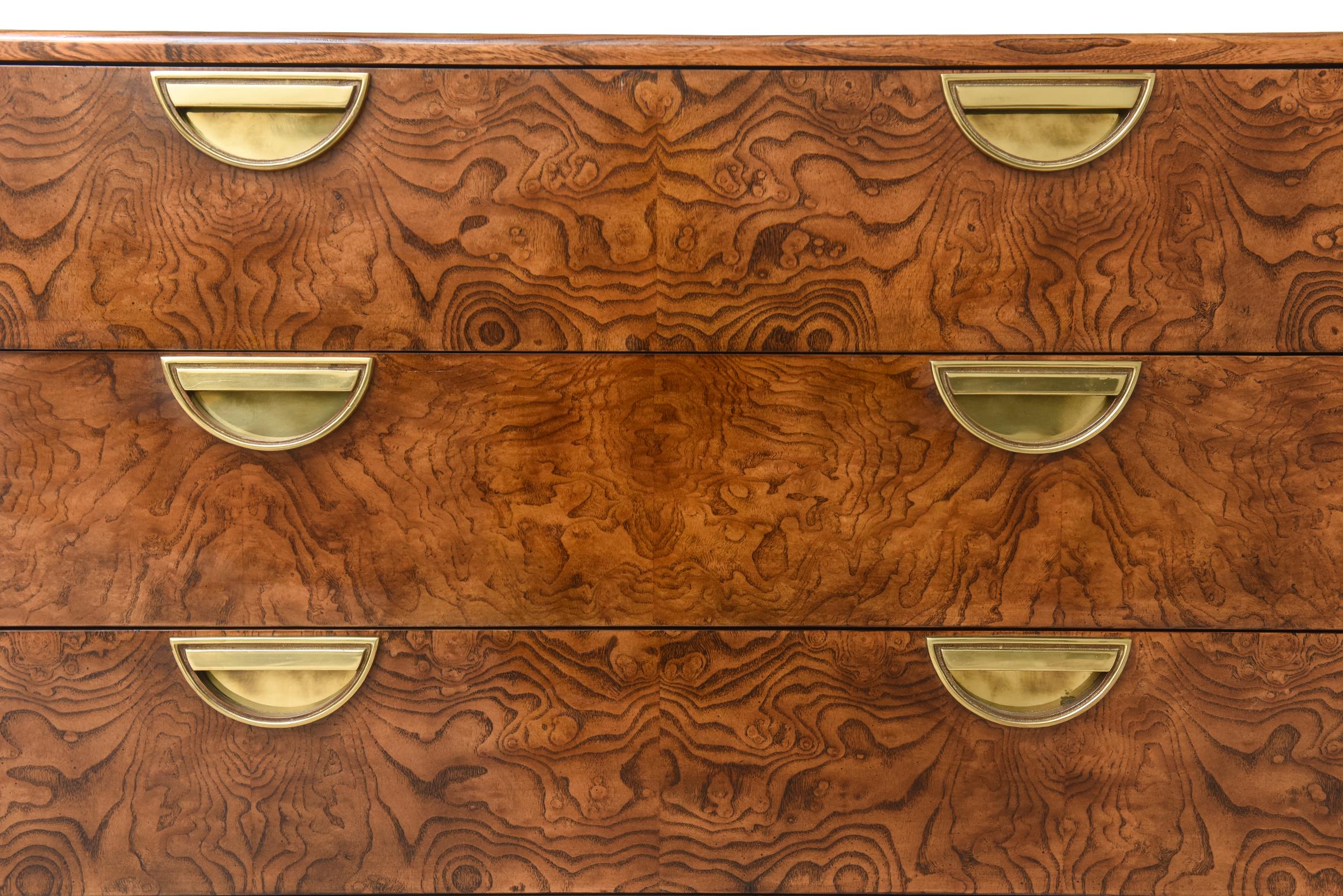 John Widdicomb for Mastercraft Cabinet or Credenza with Drawers In Good Condition In North Miami, FL