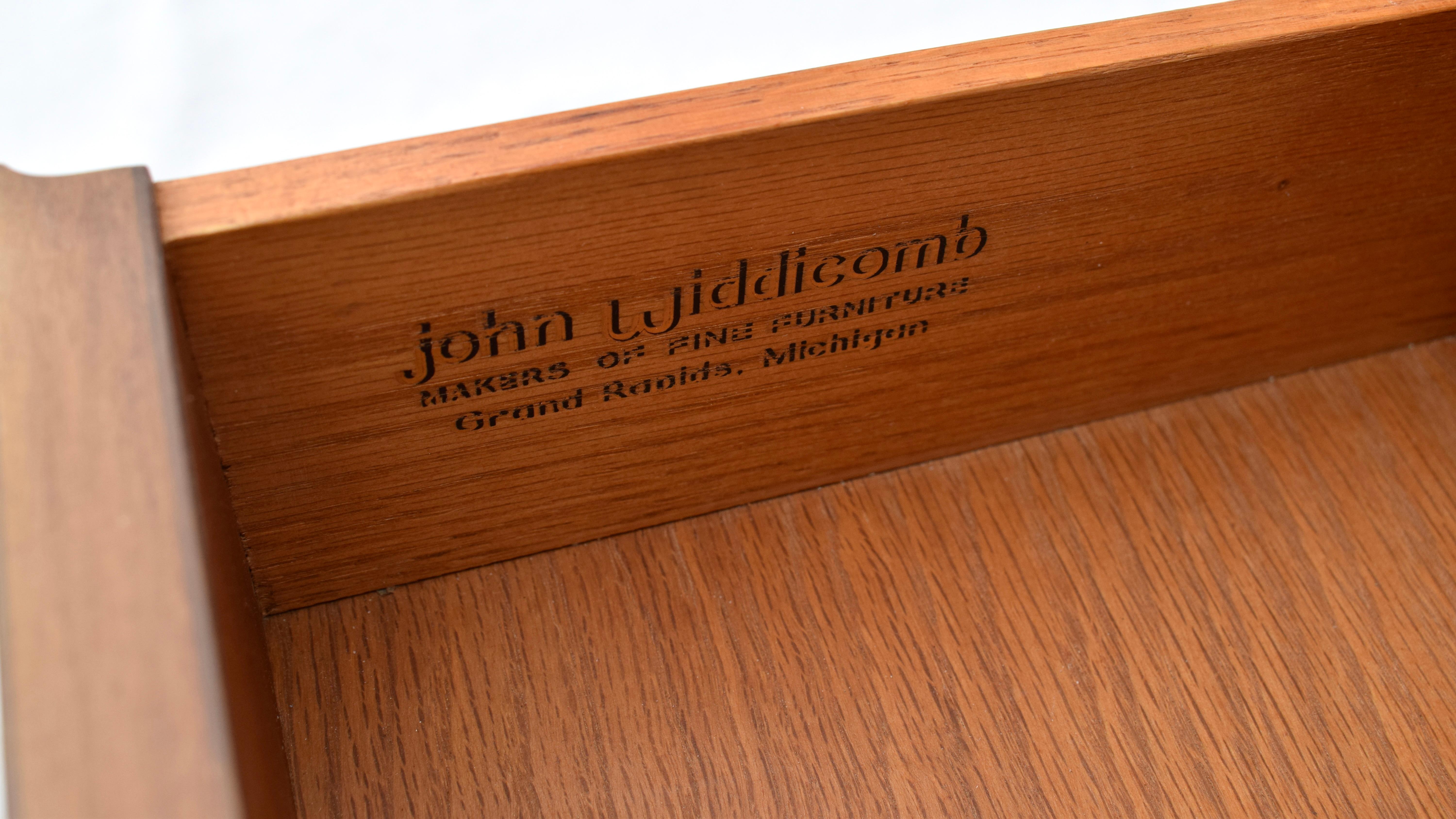 Console à plateau en marbre de style Directoire français John Widdicomb en vente 9