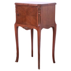 John Widdicomb French Louis XV Carved Walnut Nightstand, Circa 1920s
