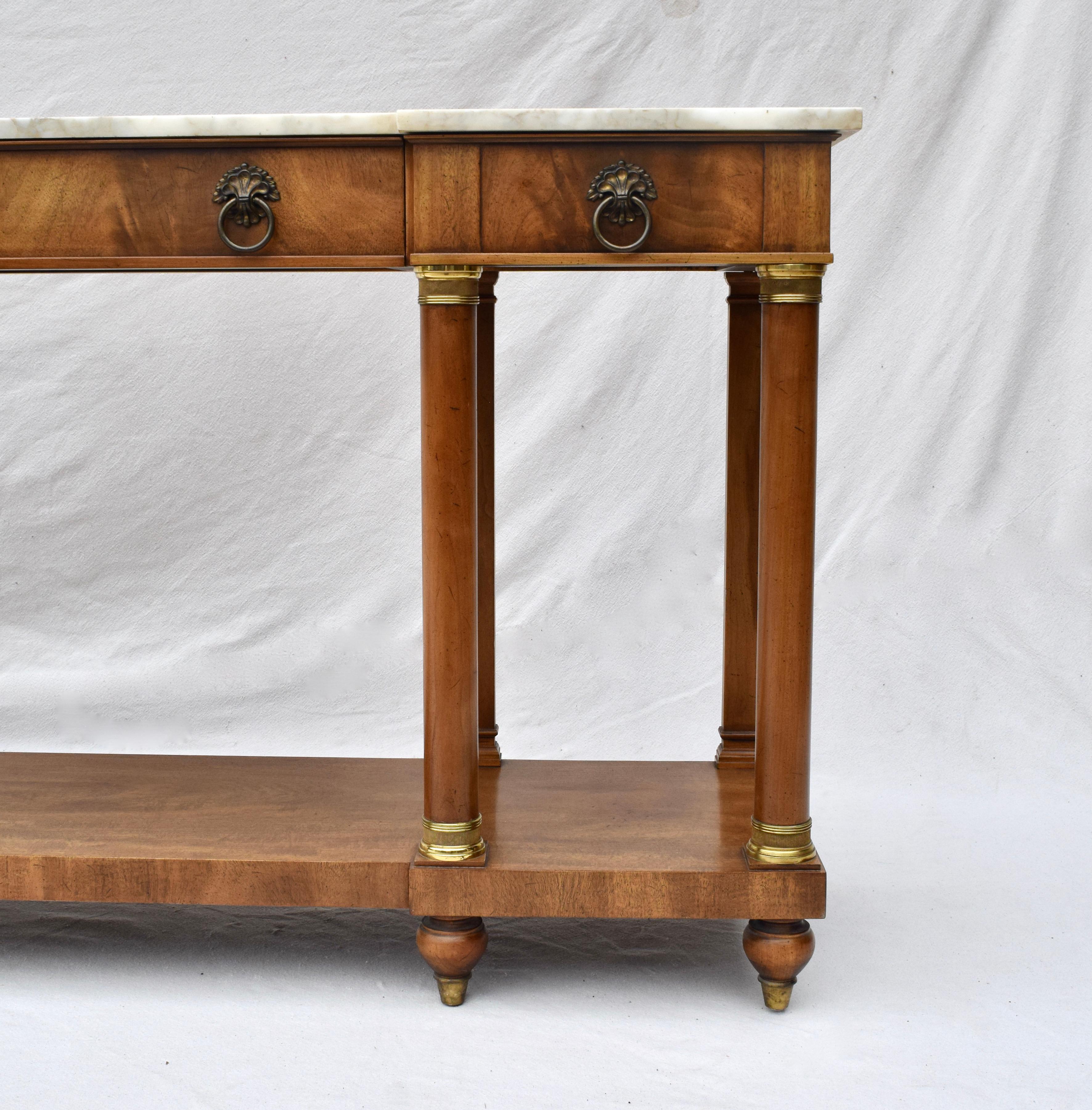 American John Widdicomb French Neoclassical Style Server or Console Table