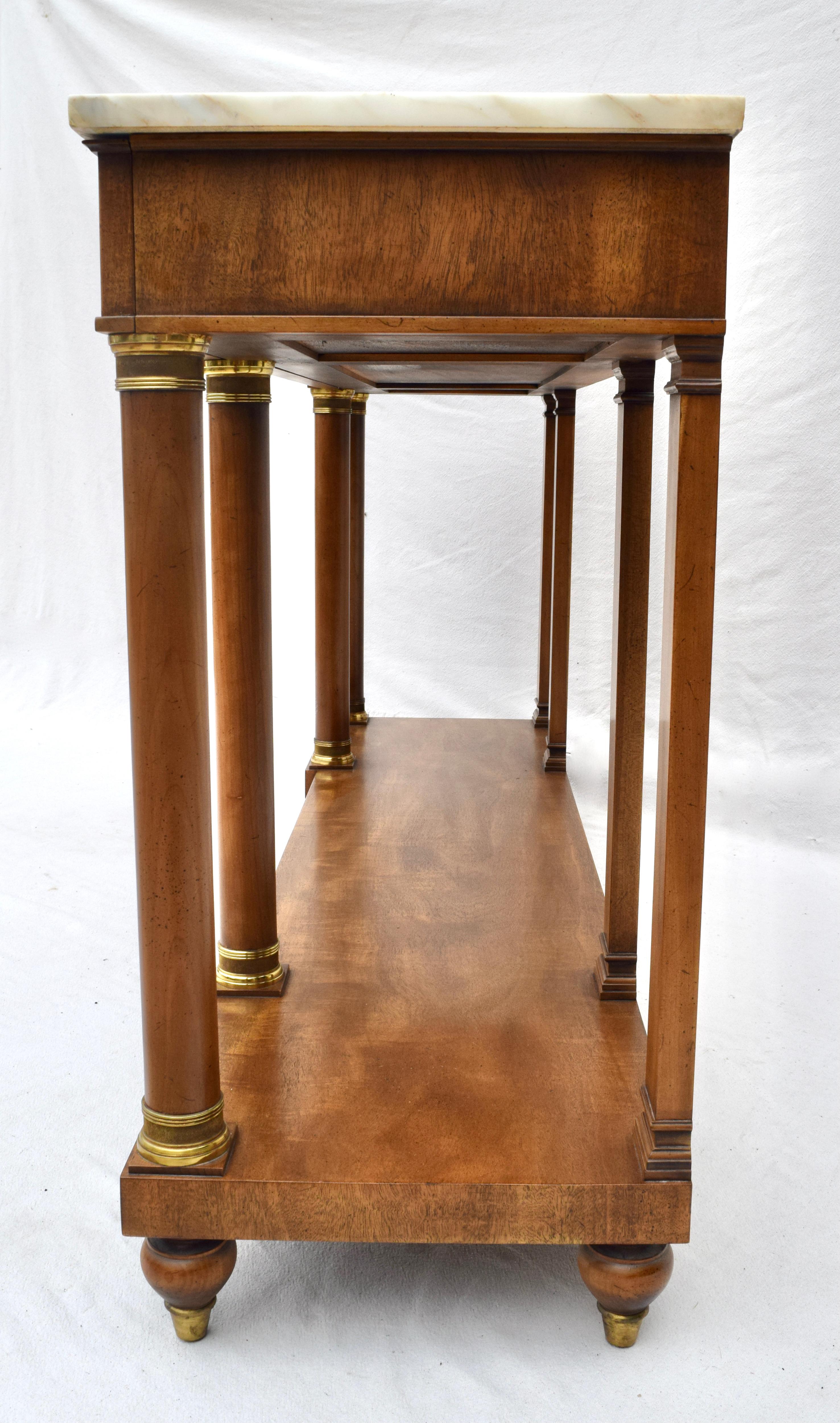 John Widdicomb French Neoclassical Style Server or Console Table 1