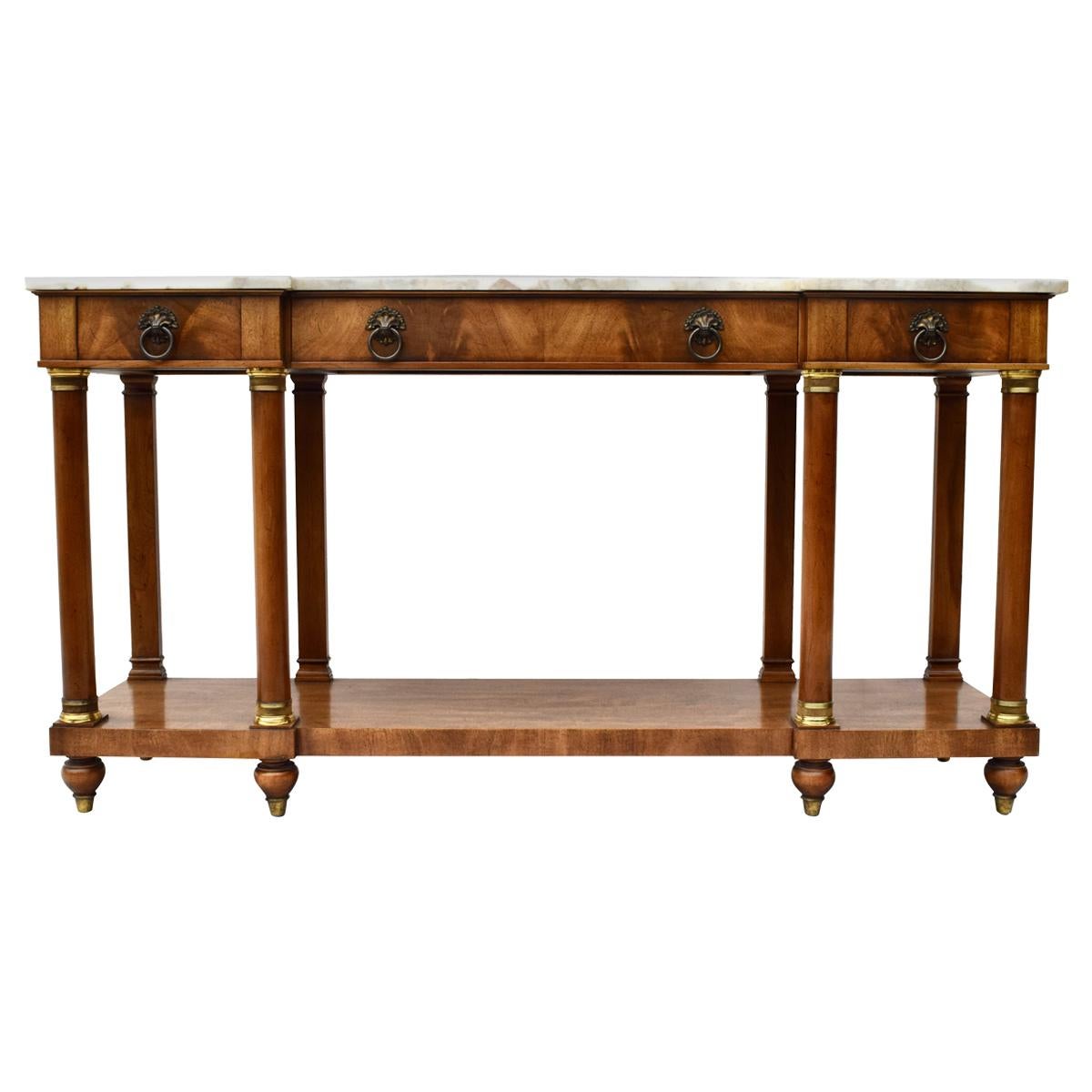 John Widdicomb French Neoclassical Style Server or Console Table