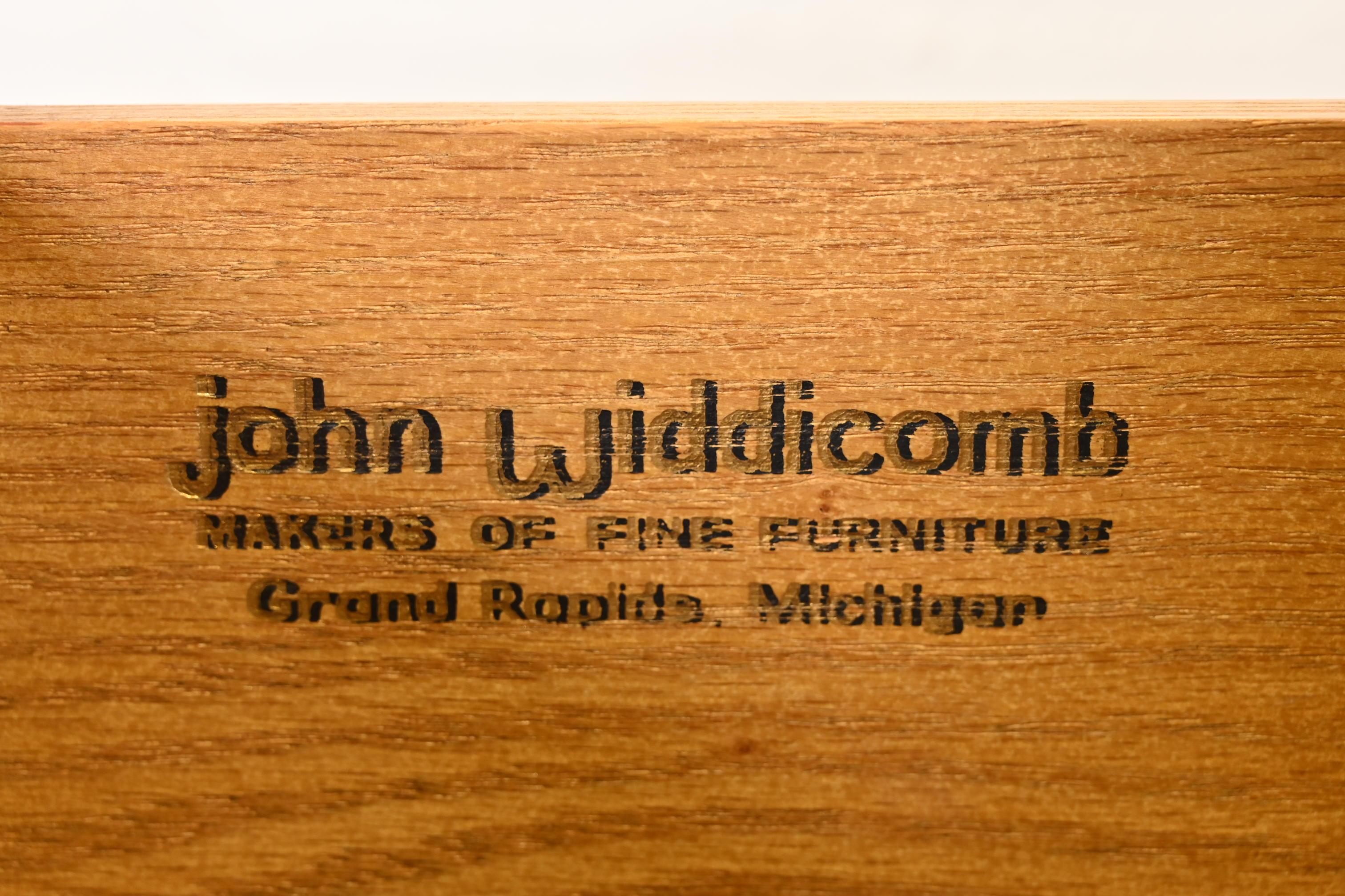 John Widdicomb French Provincial Louis XV Carved Walnut Triple Dresser, 1960s For Sale 7