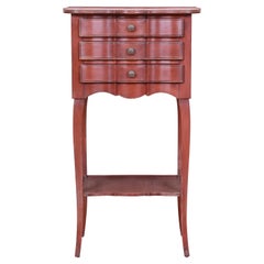 John Widdicomb French Provincial Louis XV Mahogany Nightstand, Circa 1940s