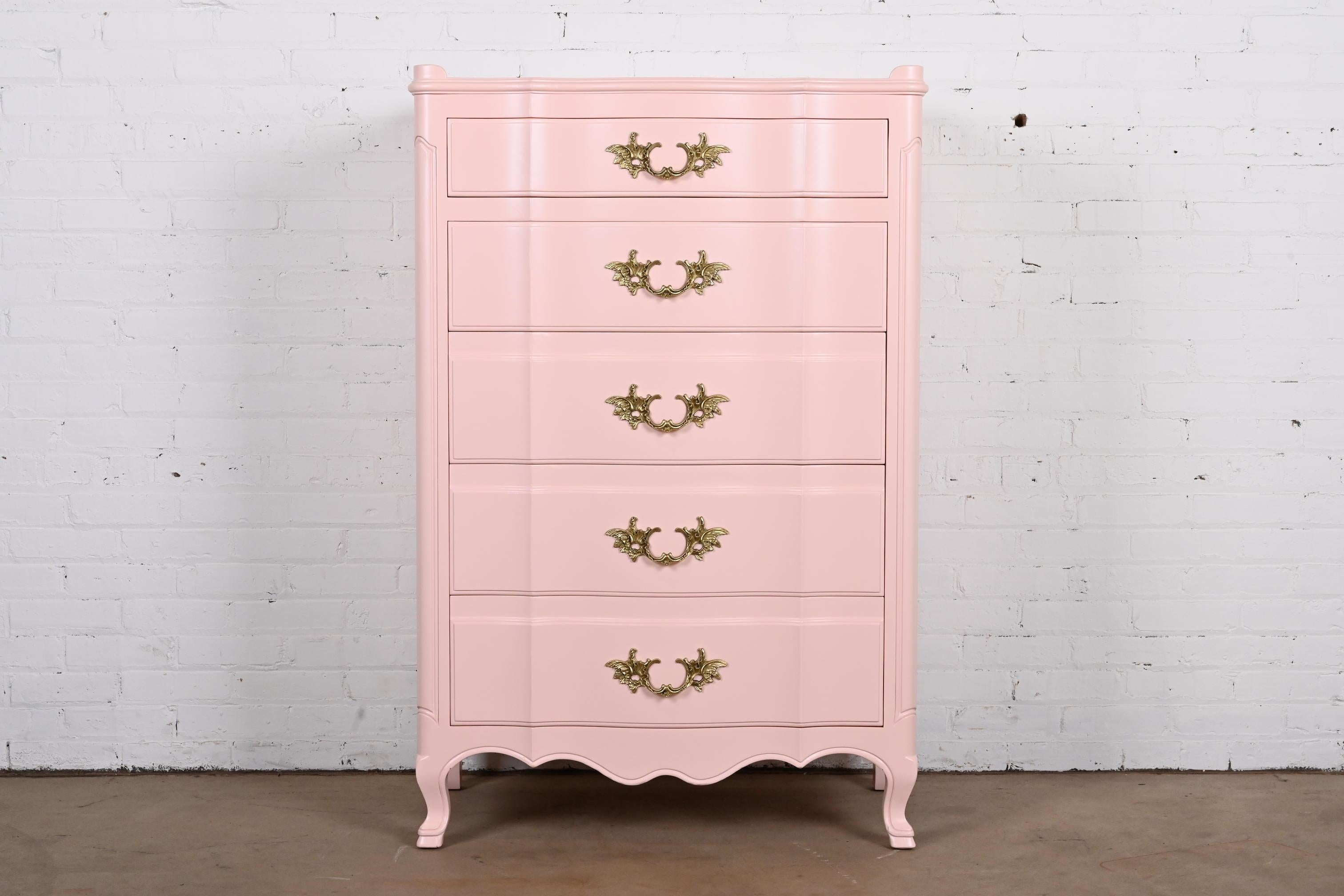 light pink dresser