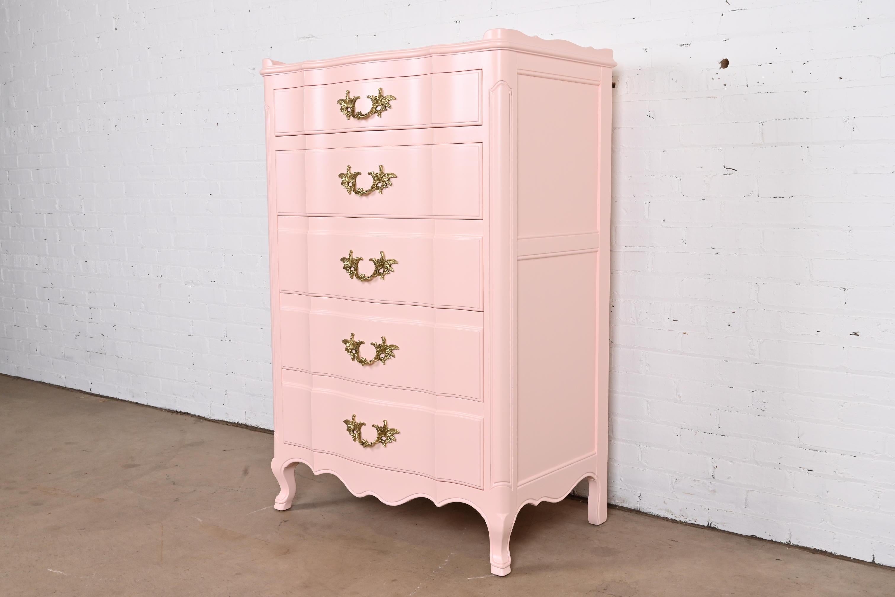 pale pink dresser