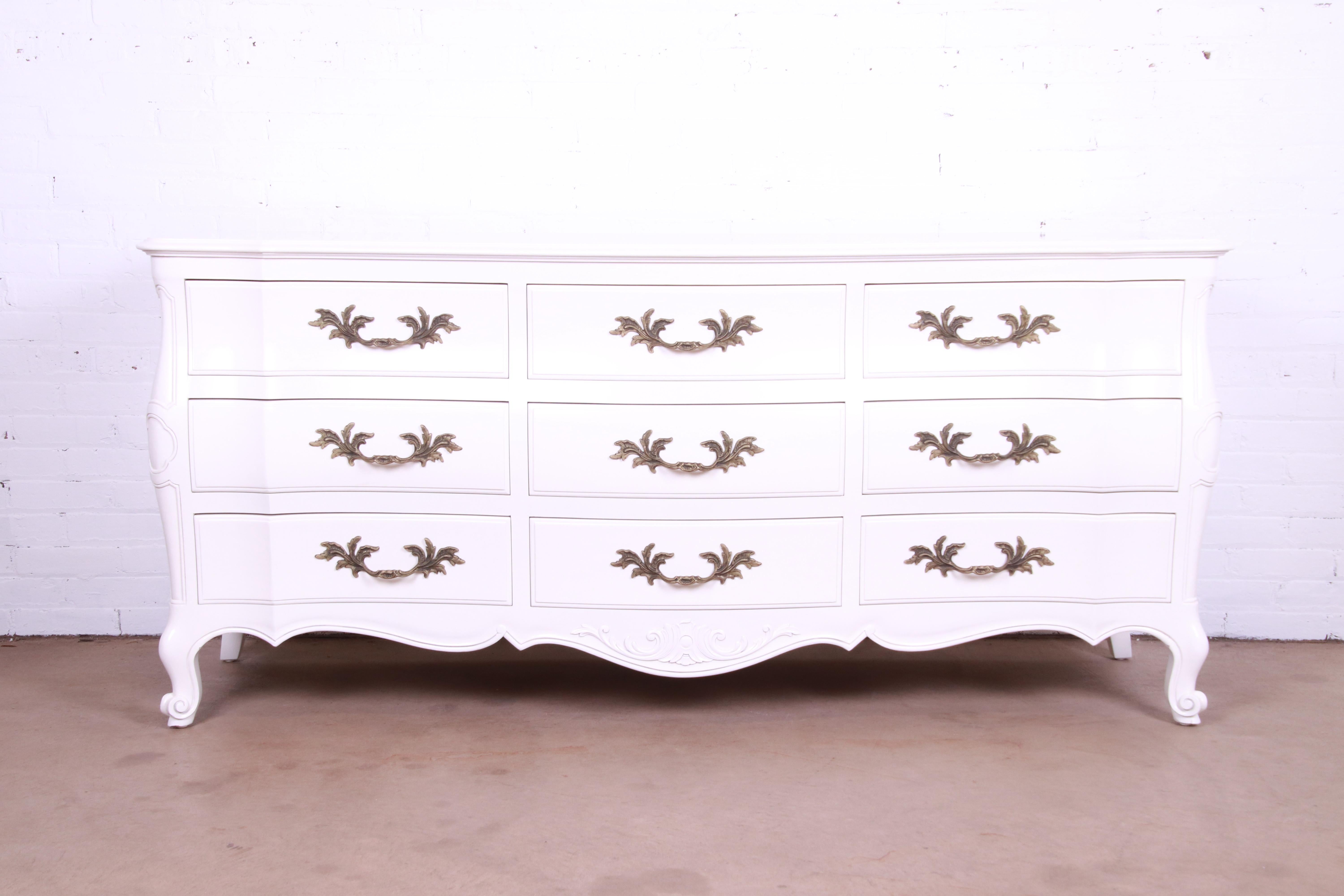 french provincial white dresser