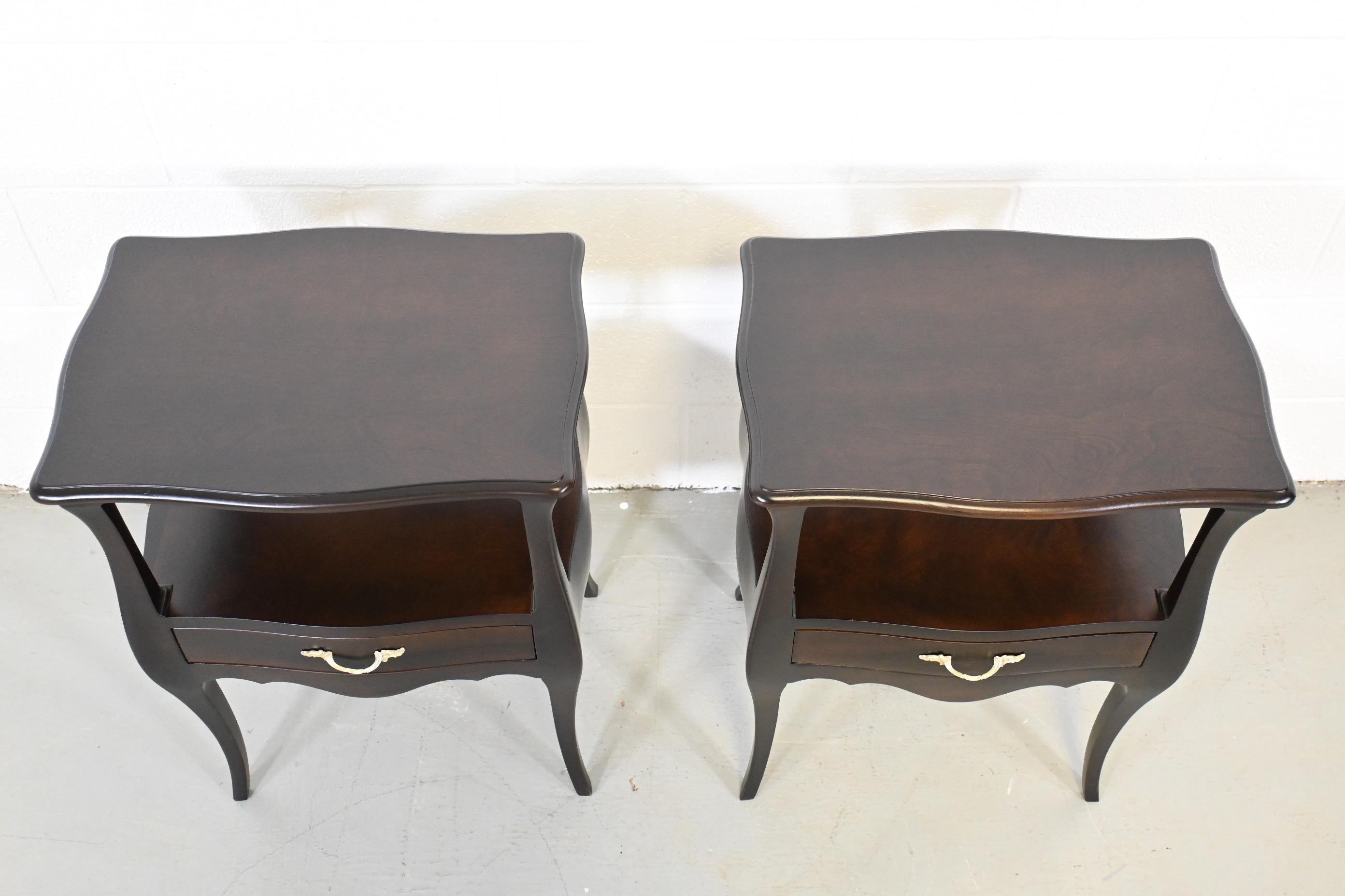 John Widdicomb French Provincial Nightstands - Set of 2 For Sale 1