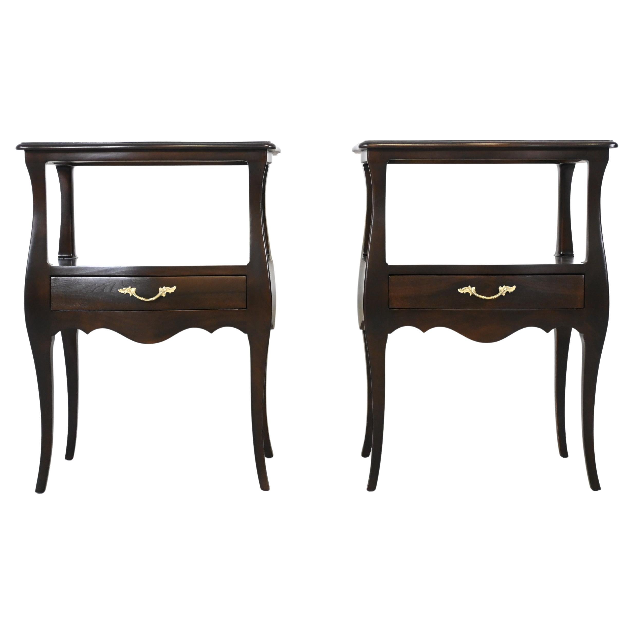 John Widdicomb French Provincial Nightstands - Set of 2 For Sale