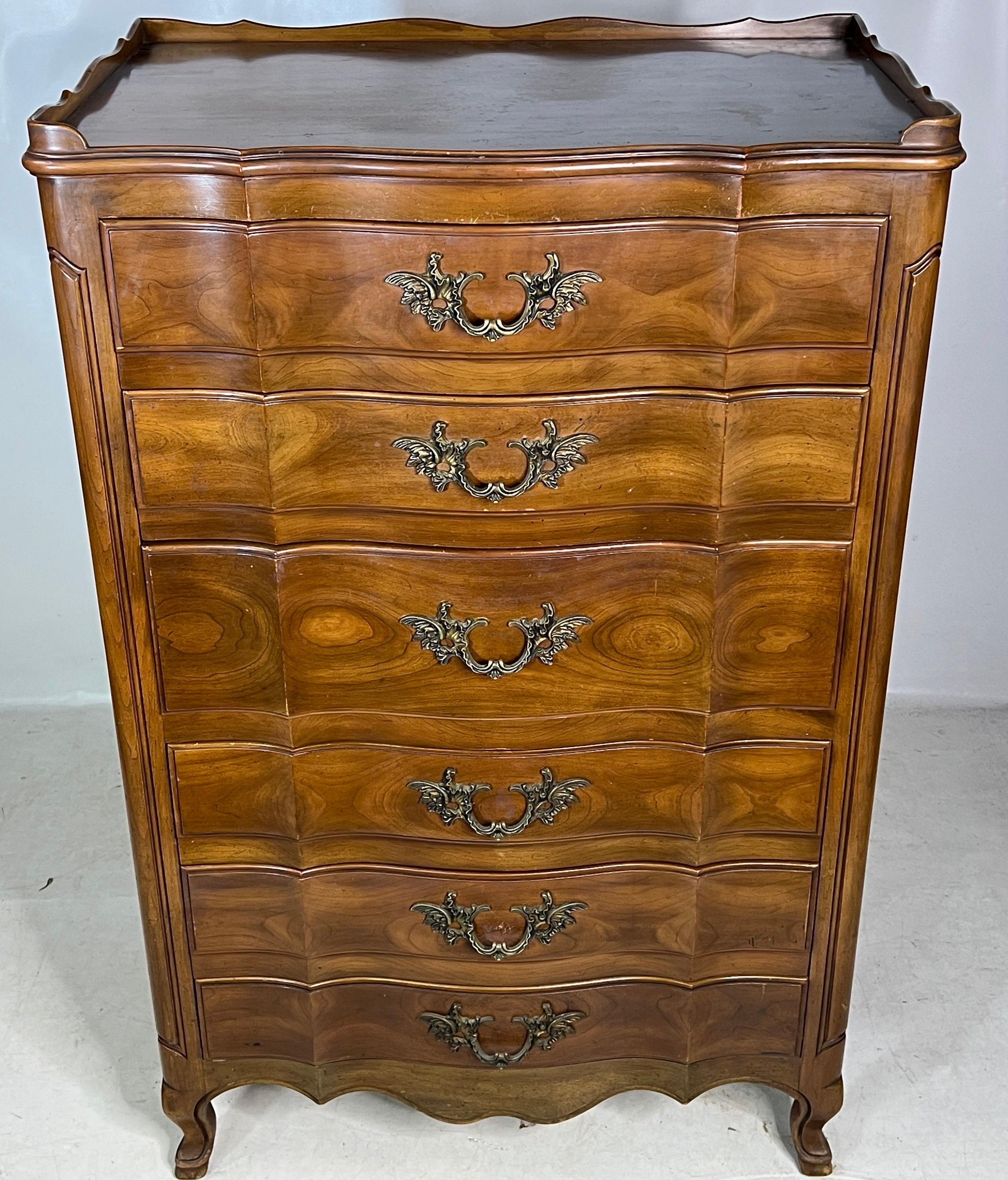 french provincial tall dresser