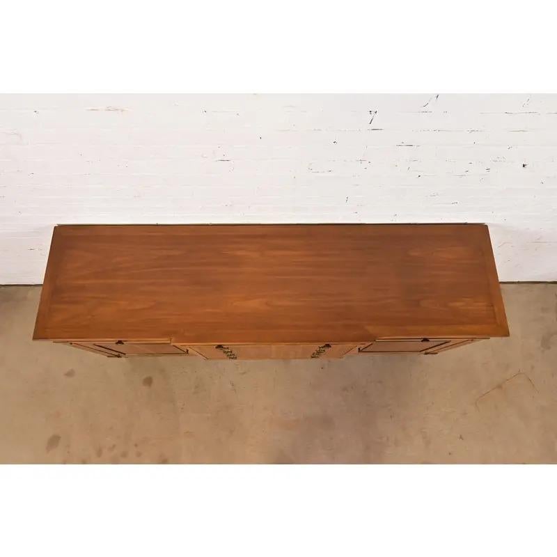 John Widdicomb French Regency Louis XVI Fruitwood Sideboard Credenza, Circa 1960 For Sale 5