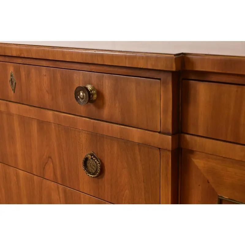 John Widdicomb French Regency Louis XVI Fruitwood Sideboard Credenza, Circa 1960 For Sale 3