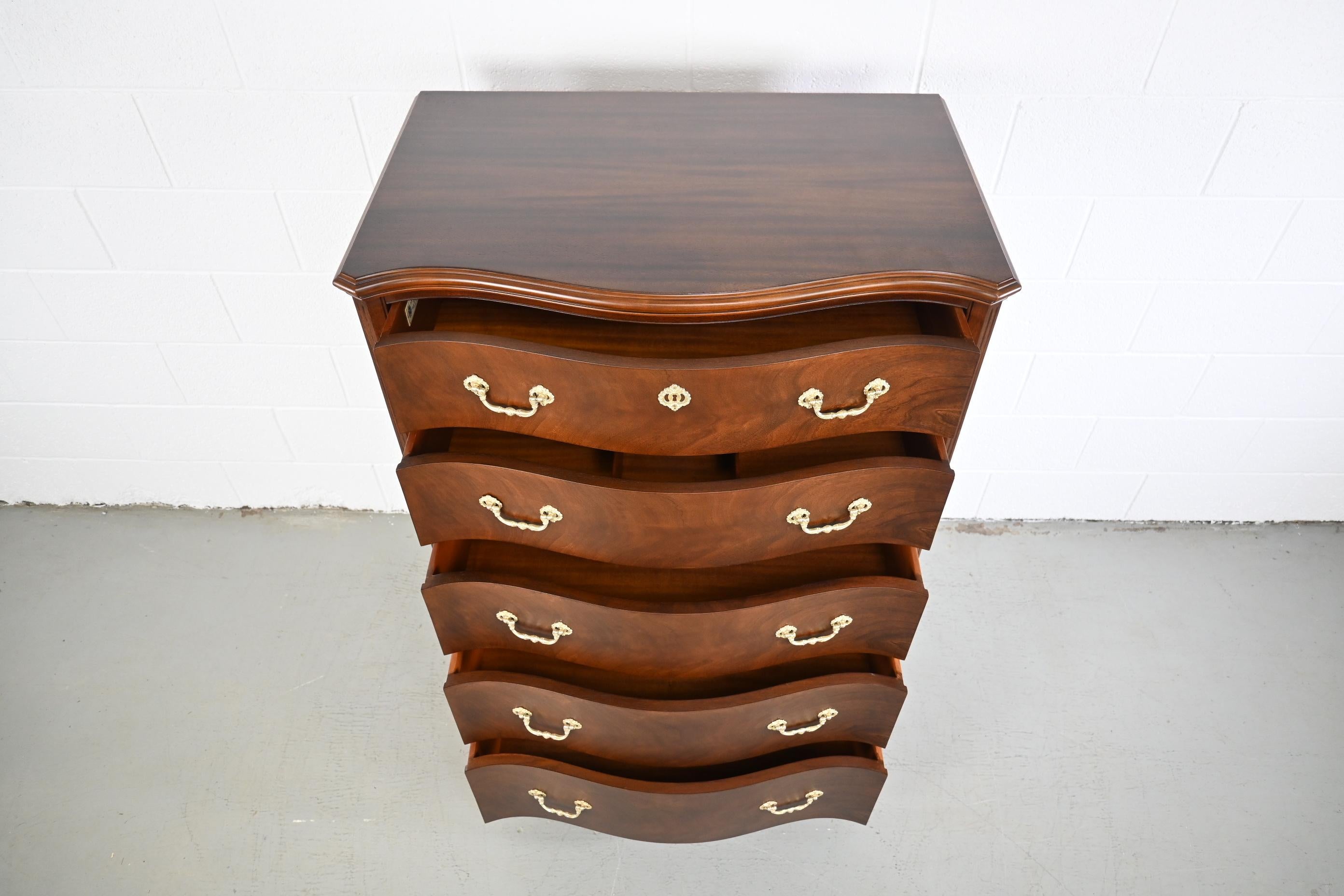 John Widdicomb Furniture Traditional Hepplewhite Highboy Dresser 1