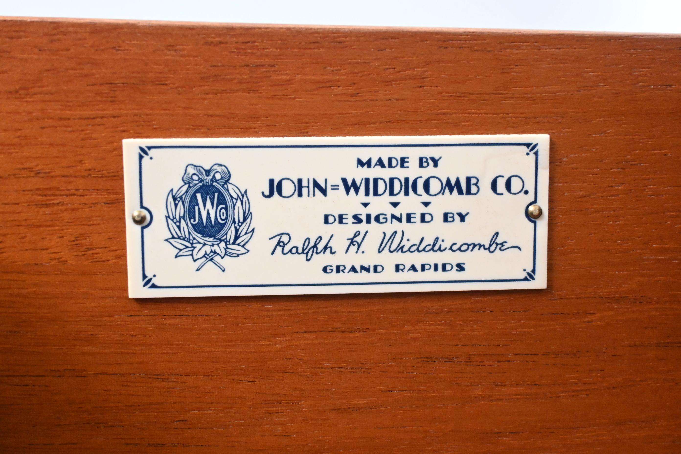 John Widdicomb Furniture Traditional Hepplewhite Highboy Dresser 3