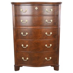 John Widdicomb Furniture Traditional Hepplewhite Highboy Dresser