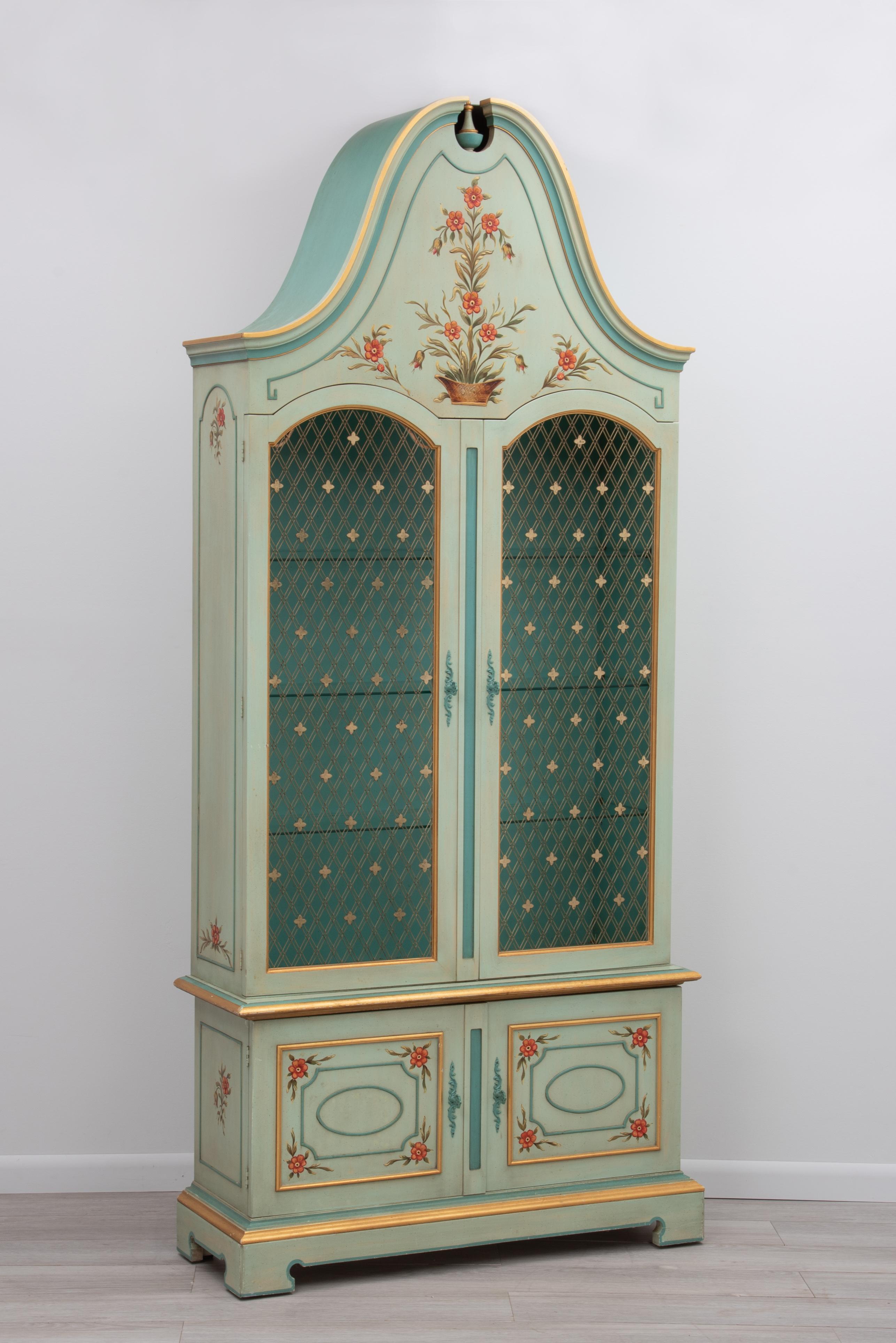 decorating curio cabinet