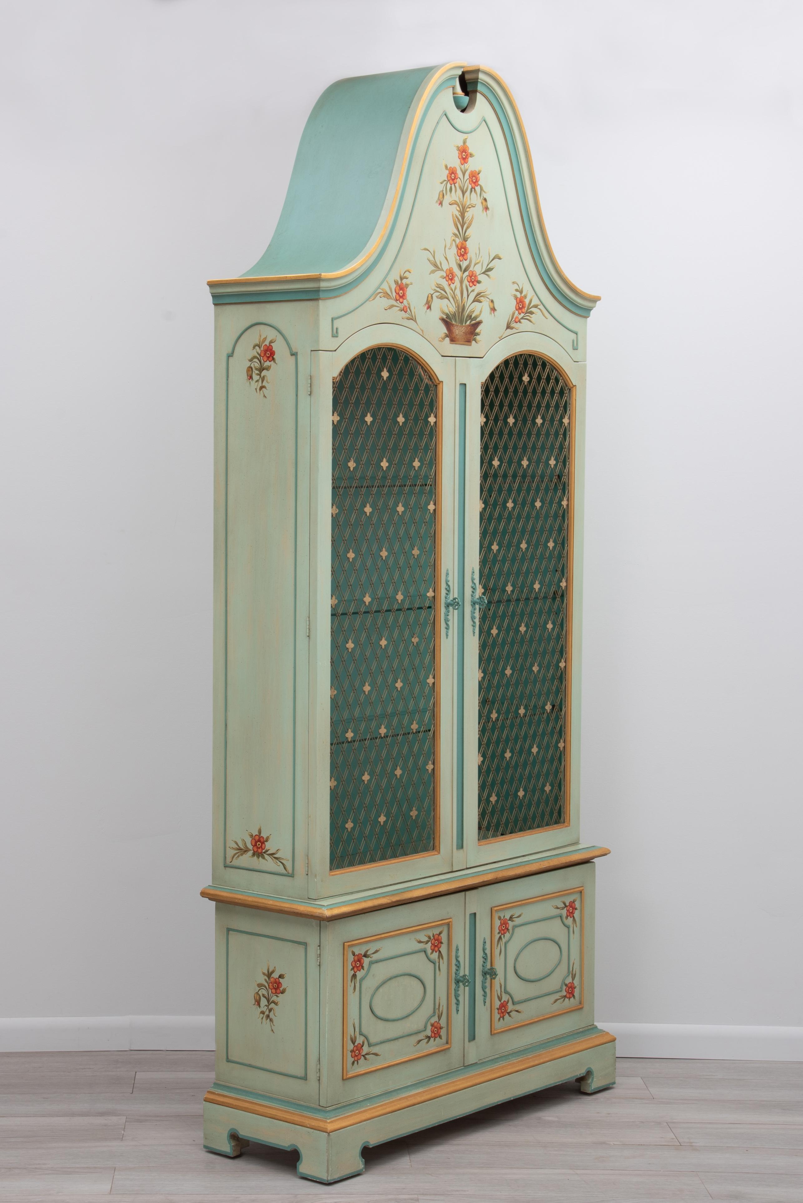 repurposed curio cabinet