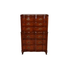 John Widdicomb Louis XV Mahagoni-Hochkommode, CIRCA 1940er Jahre