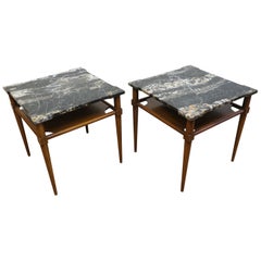 John Widdicomb Marble-Top Tables Attributed to T. H. Robsjohn Gibbings