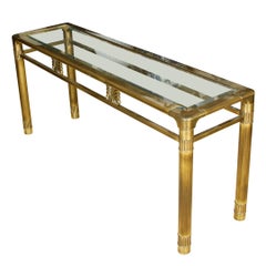 John Widdicomb Mastercraft Style Console Table