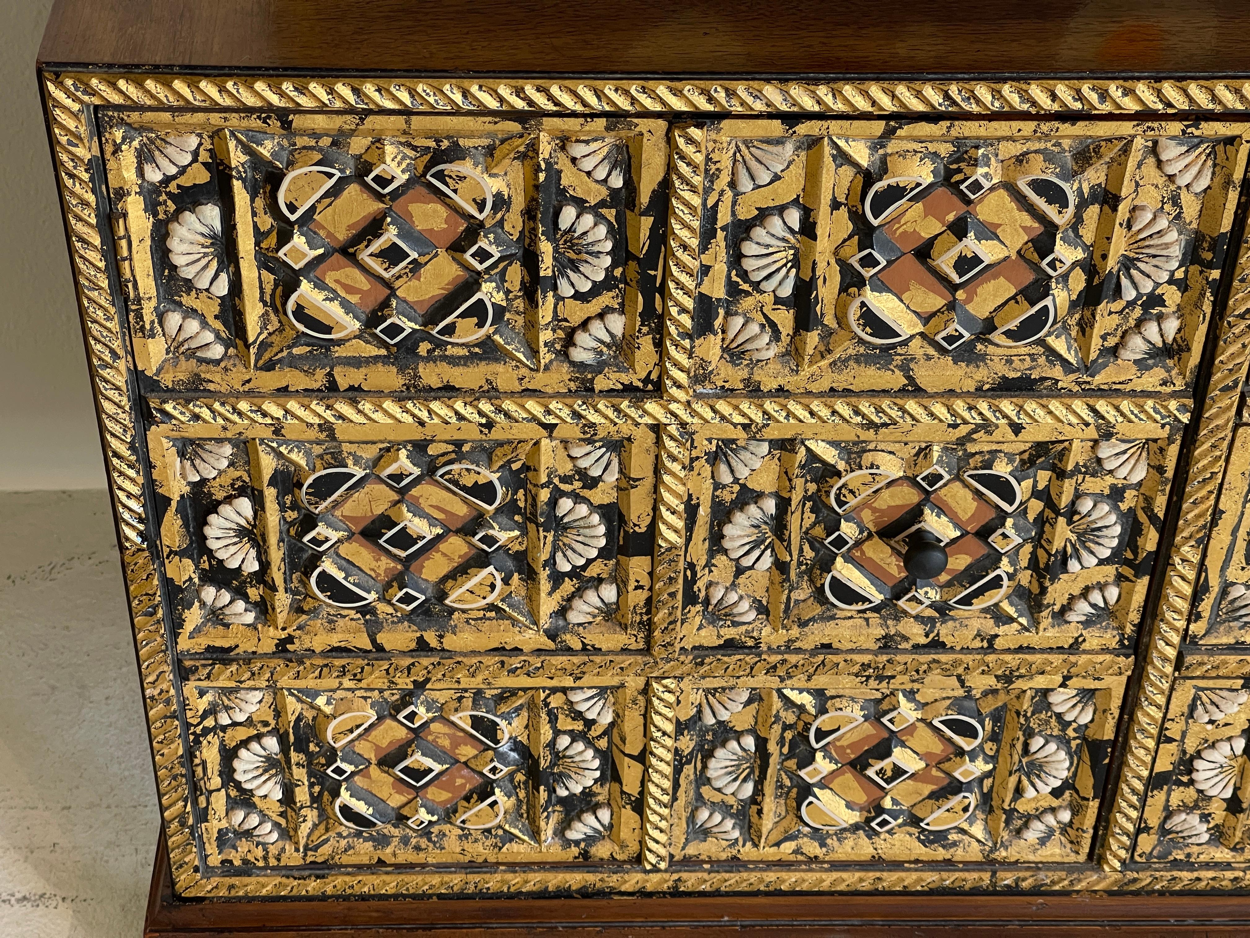 John Widdicomb Mediterranean Style Low Cabinet For Sale 10