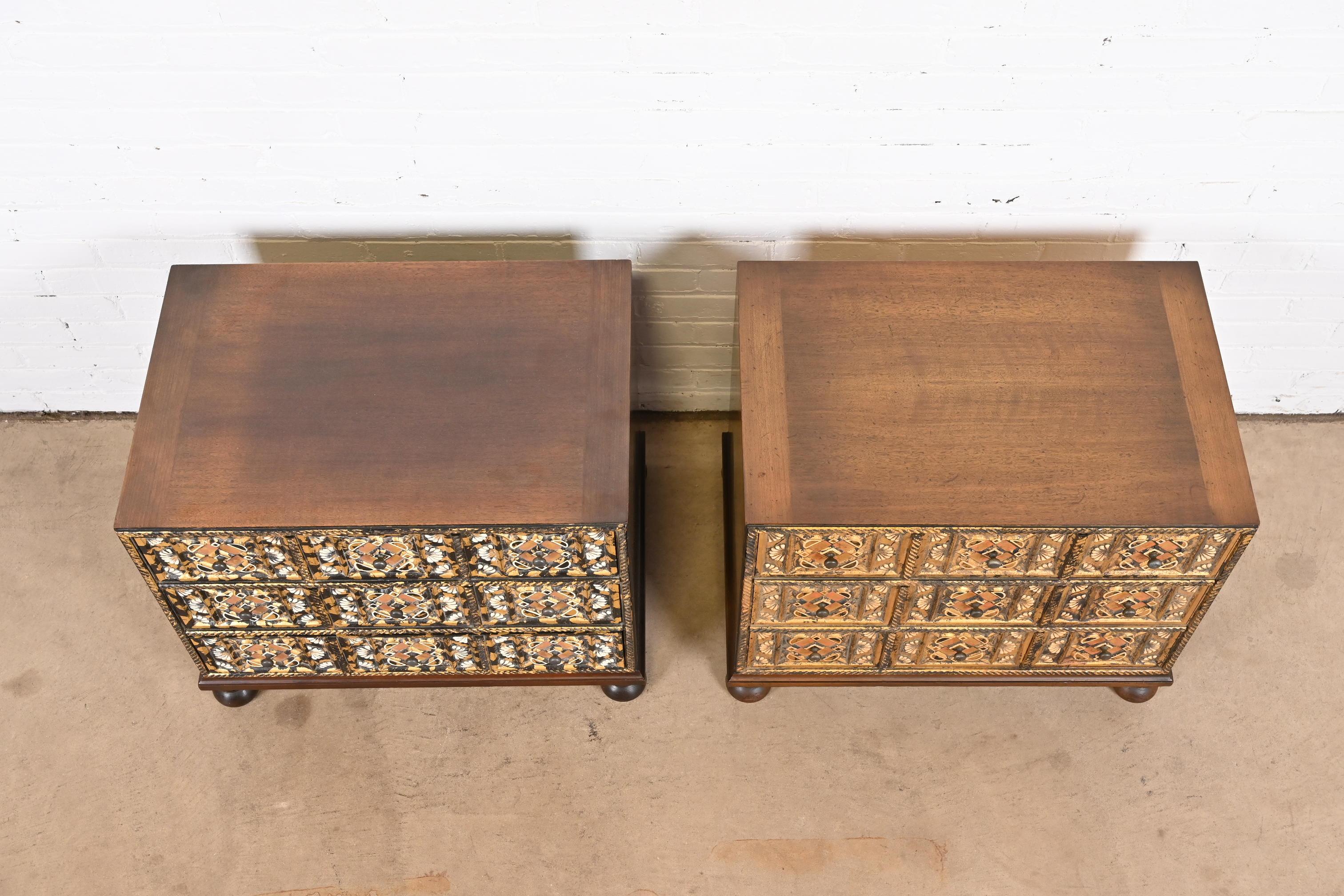 John Widdicomb Mediterranean Treasure Chests, 1960s 5