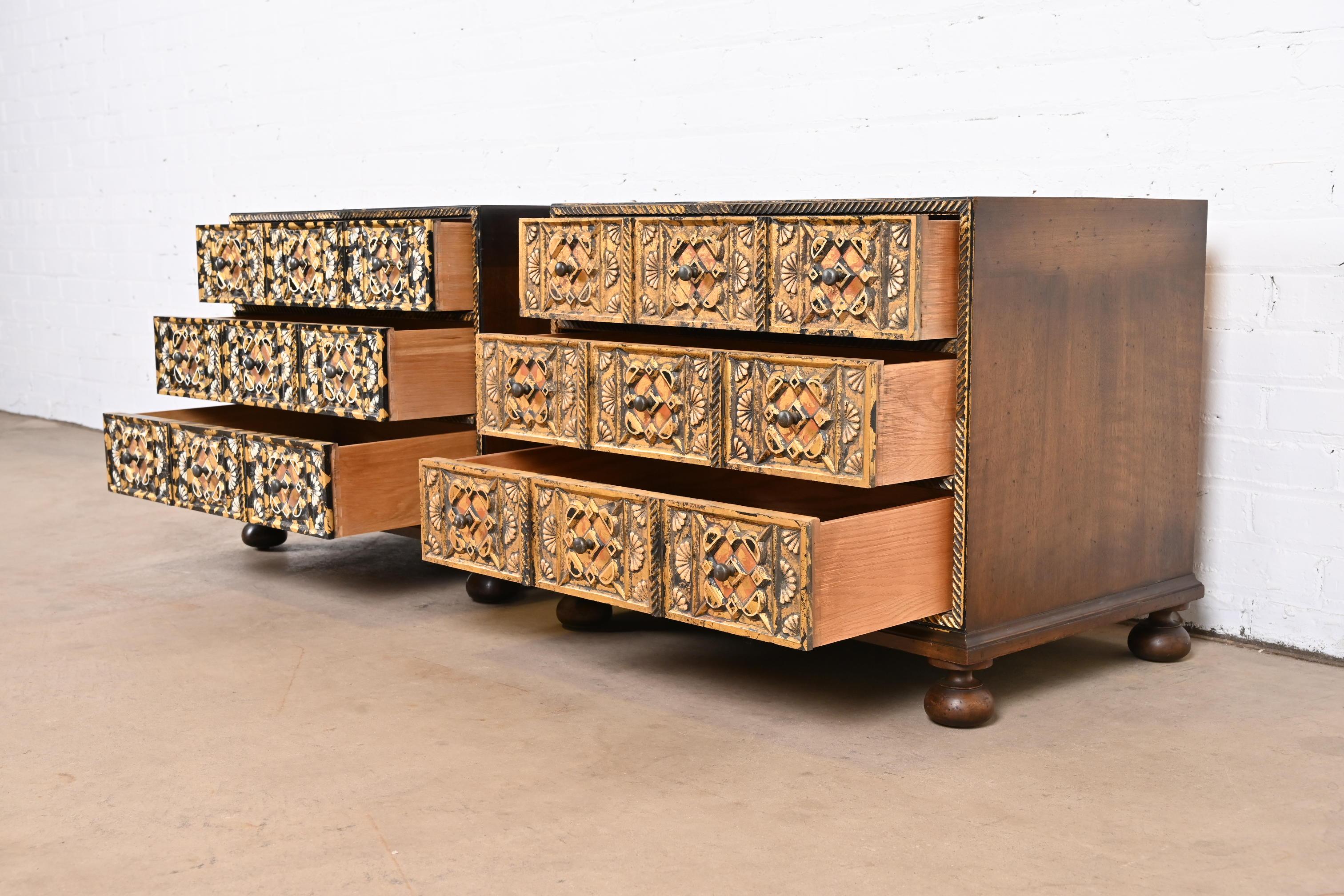 John Widdicomb Mediterranean Treasure Chests, 1960s 1