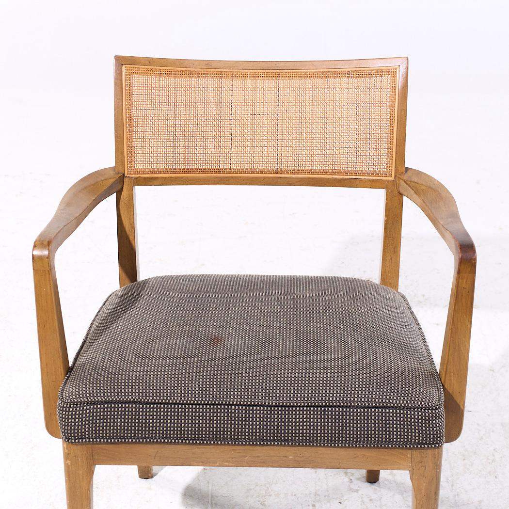 John Widdicomb Mid Century Cane und gebleichtes Mahagoni Esszimmerstühle - Satz von 6 im Angebot 2