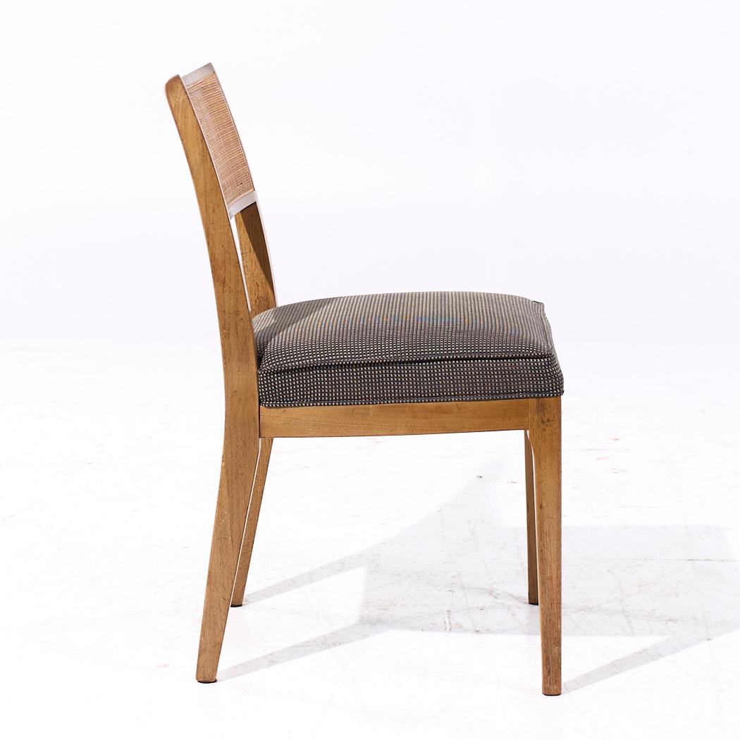 John Widdicomb Mid Century Cane und gebleichtes Mahagoni Esszimmerstühle - Satz von 6 im Angebot 8