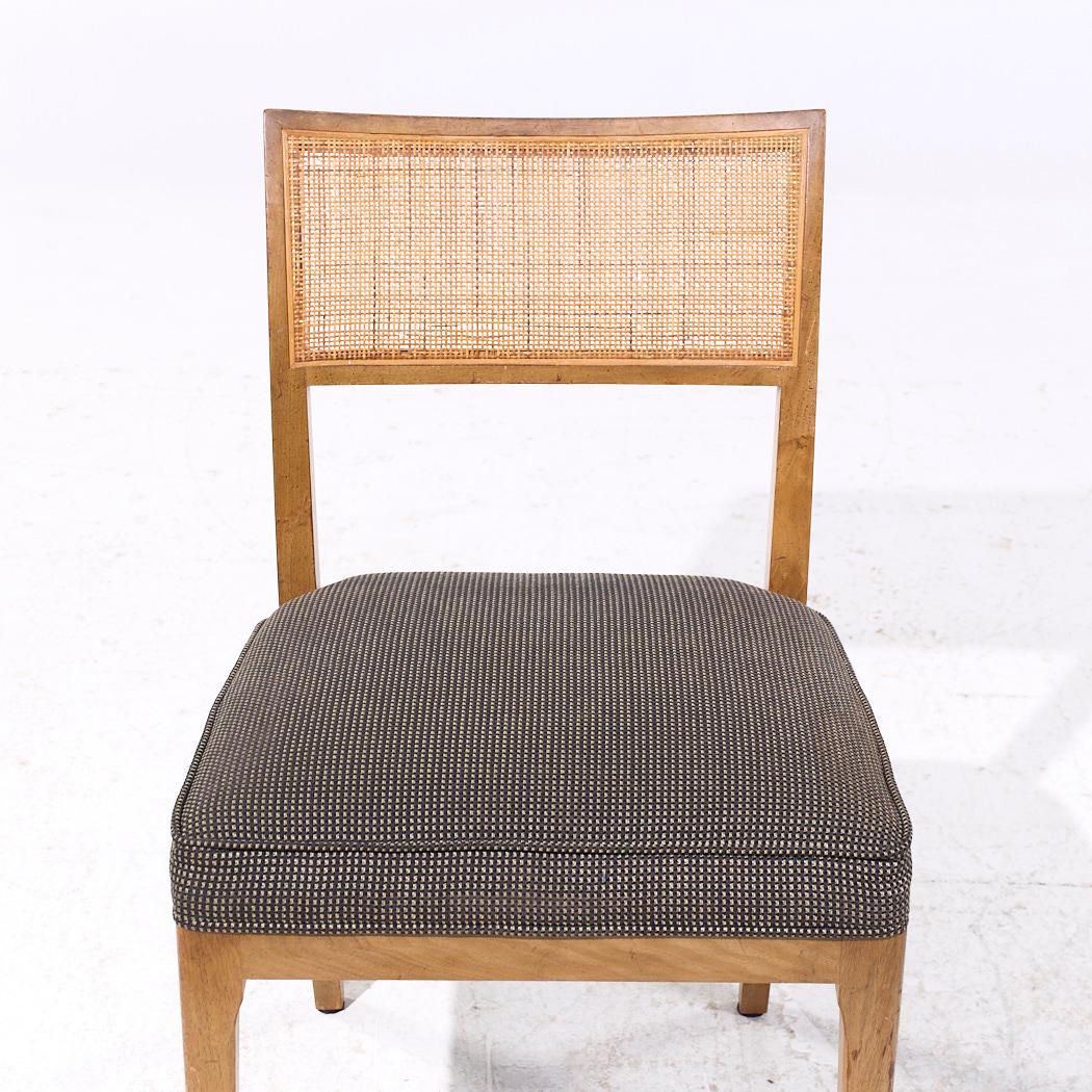 John Widdicomb Mid Century Cane und gebleichtes Mahagoni Esszimmerstühle - Satz von 6 im Angebot 9