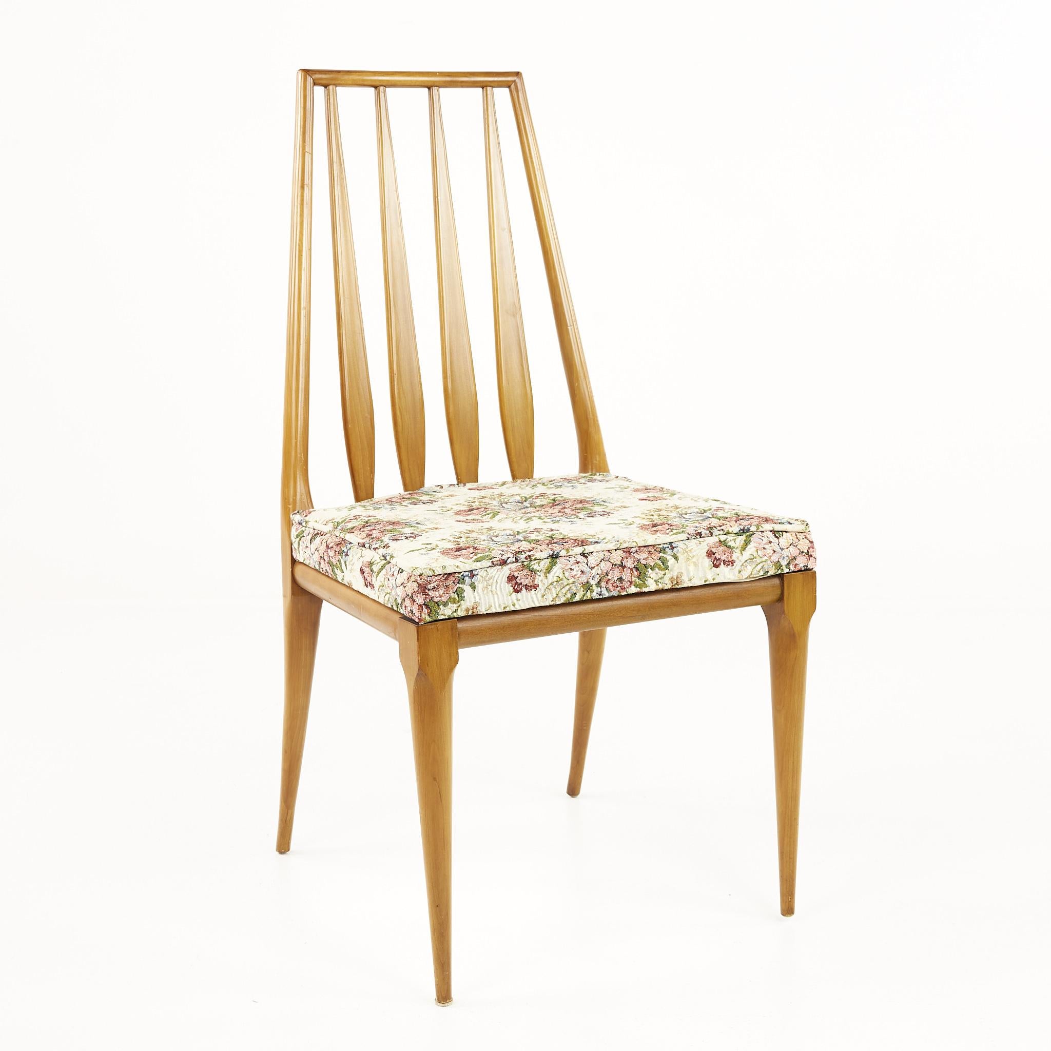 John Widdicomb Mid Century Dining Chairs, Set of 6 2