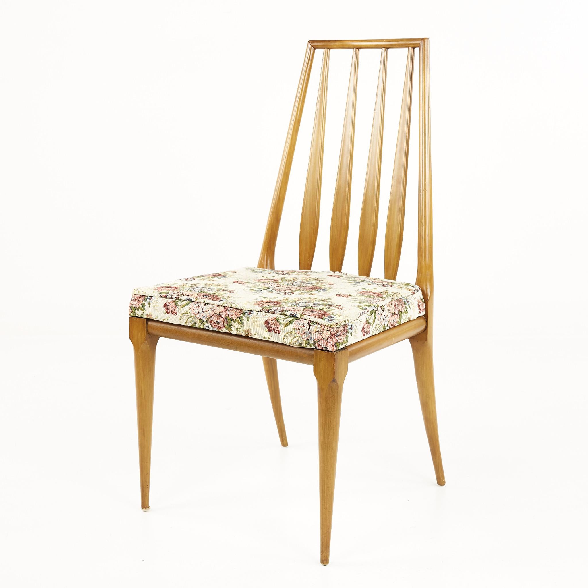 John Widdicomb Mid Century Dining Chairs, Set of 6 4