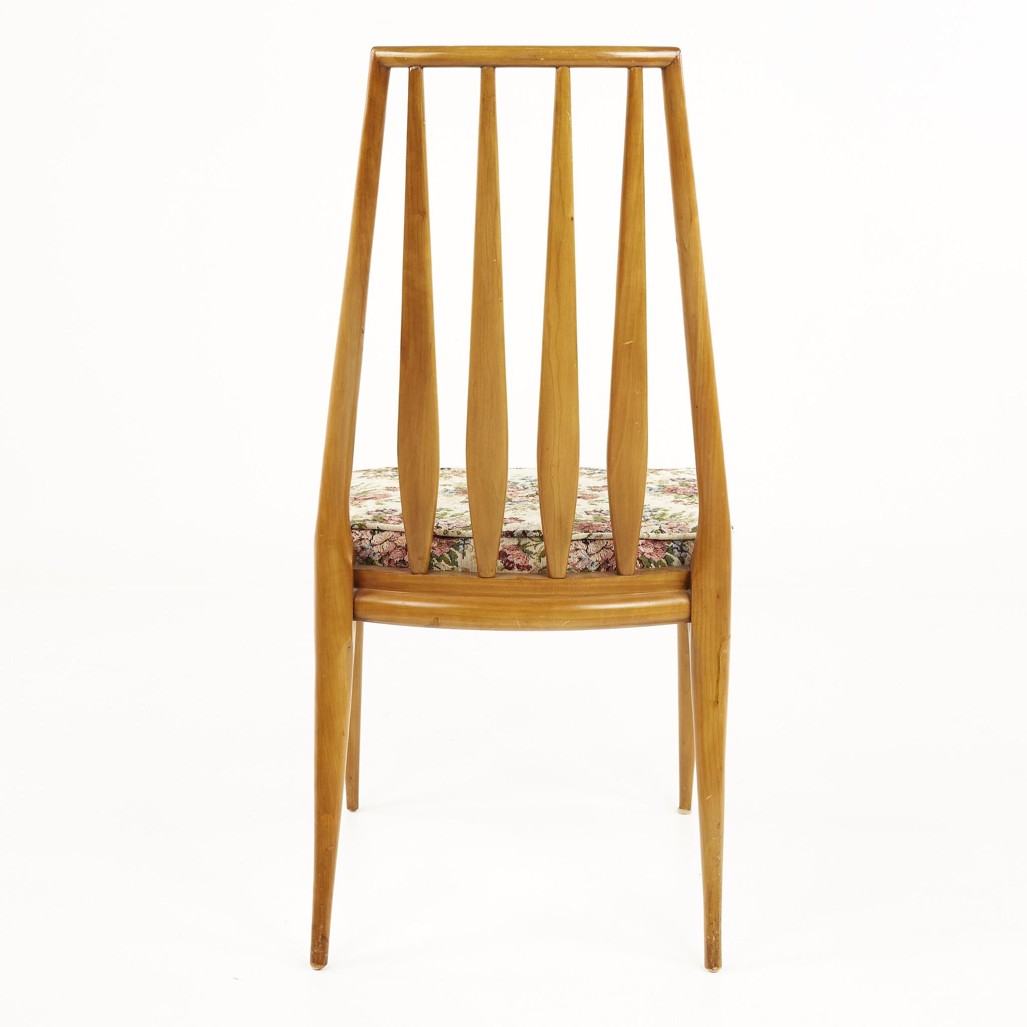 John Widdicomb Mid Century Dining Chairs, Set of 6 6