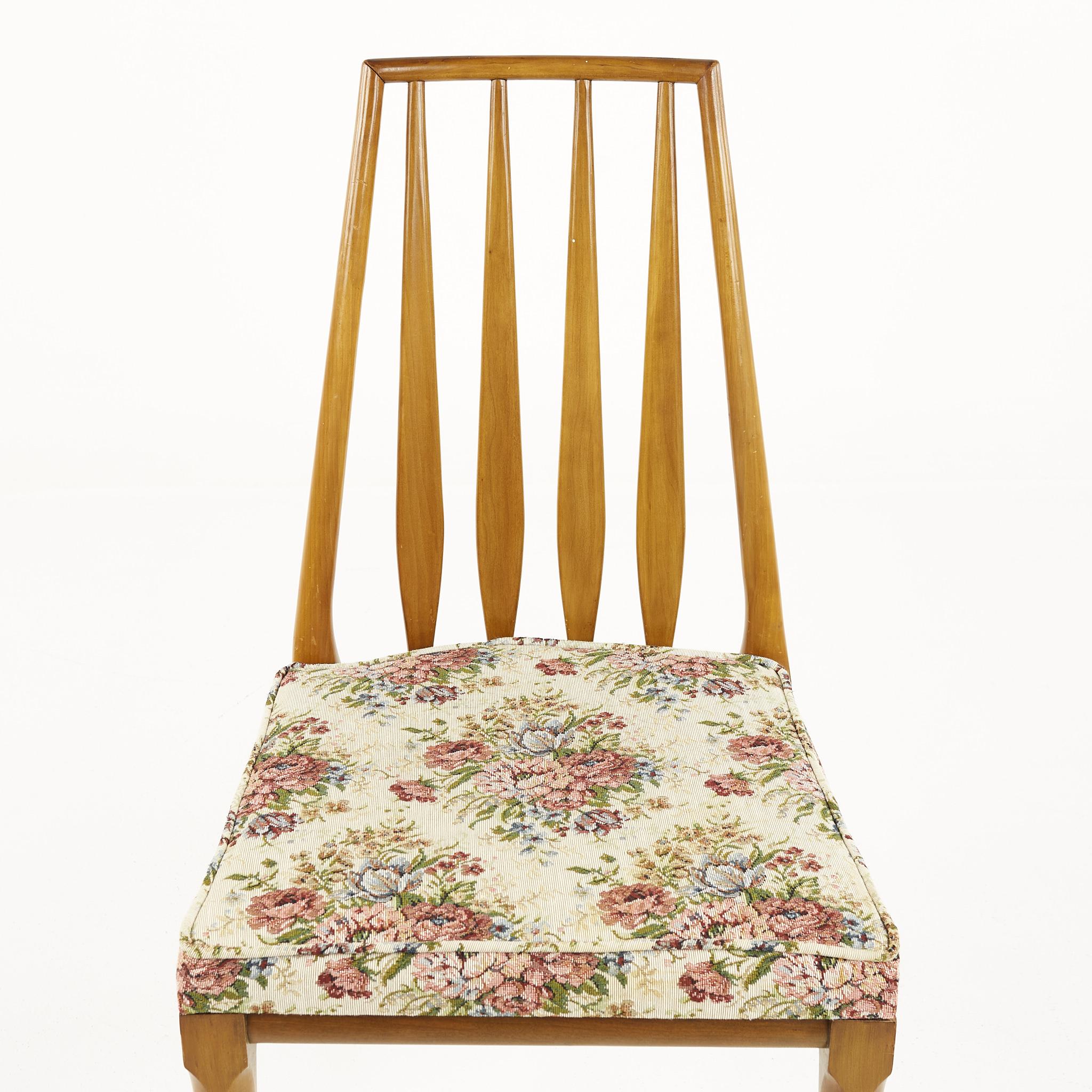 John Widdicomb Mid Century Dining Chairs, Set of 6 9