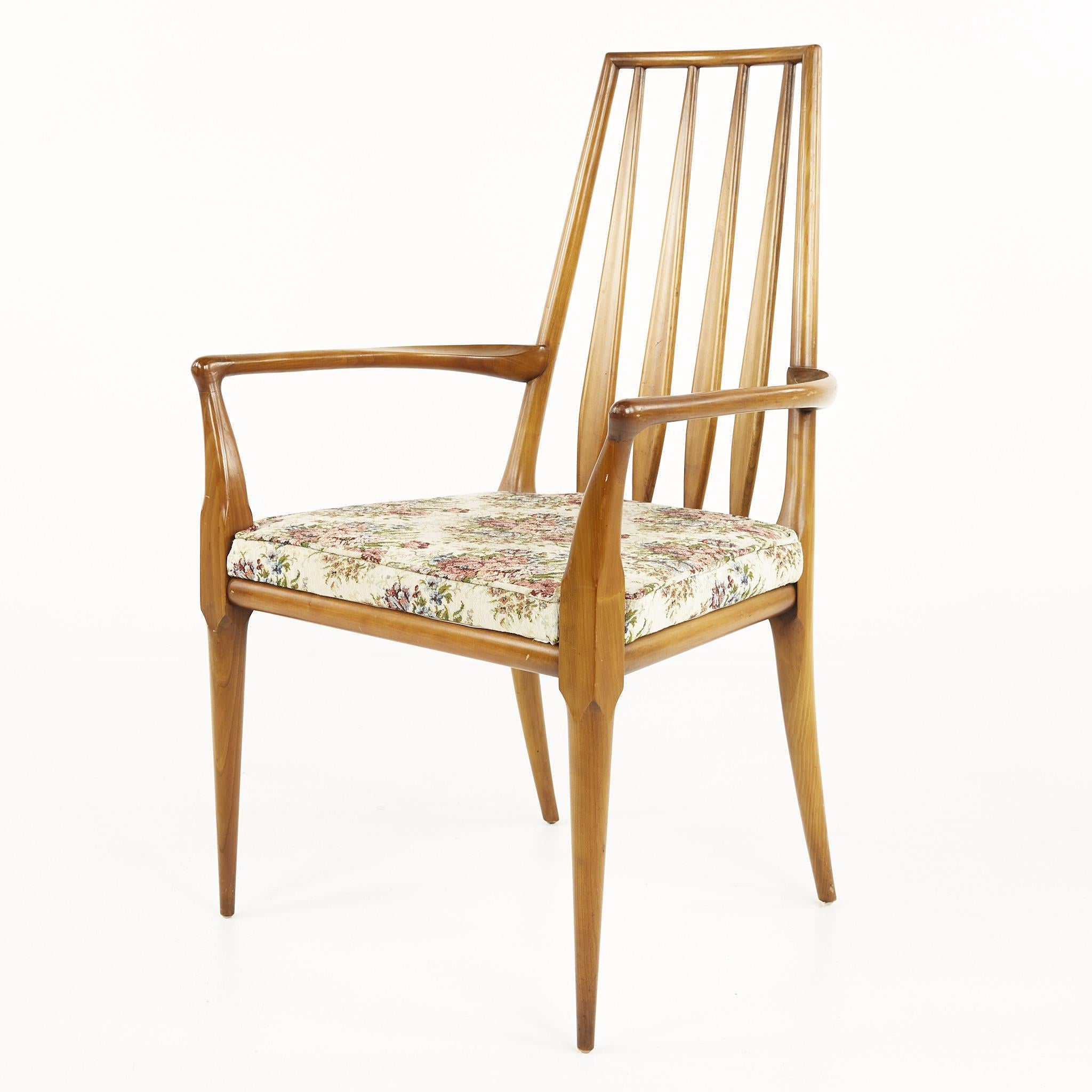 John Widdicomb Mid Century Dining Chairs, Set of 6 In Good Condition In Countryside, IL