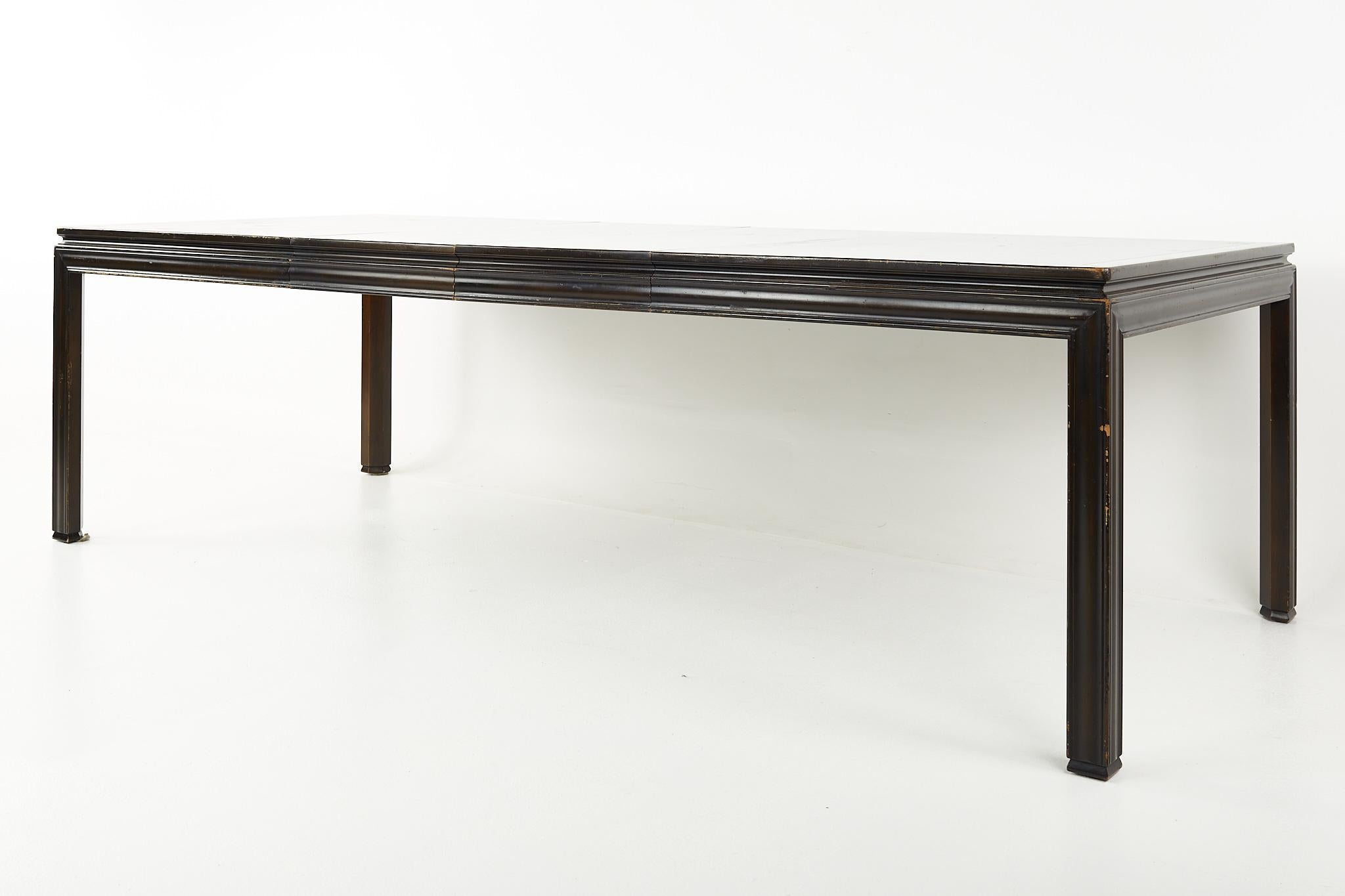 John Widdicomb Mid Century Expanding Dining Table with 3 Leaves 6