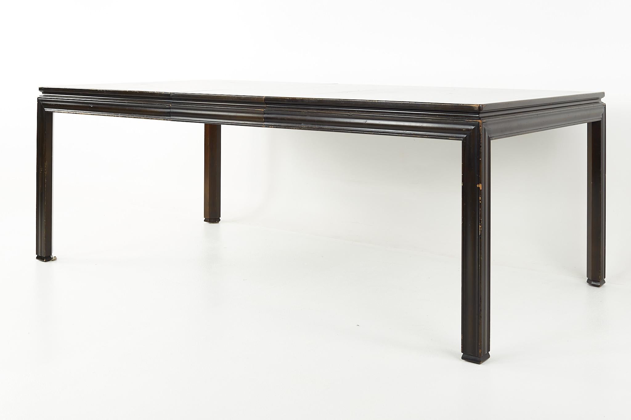 John Widdicomb Mid Century Expanding Dining Table with 3 Leaves 2