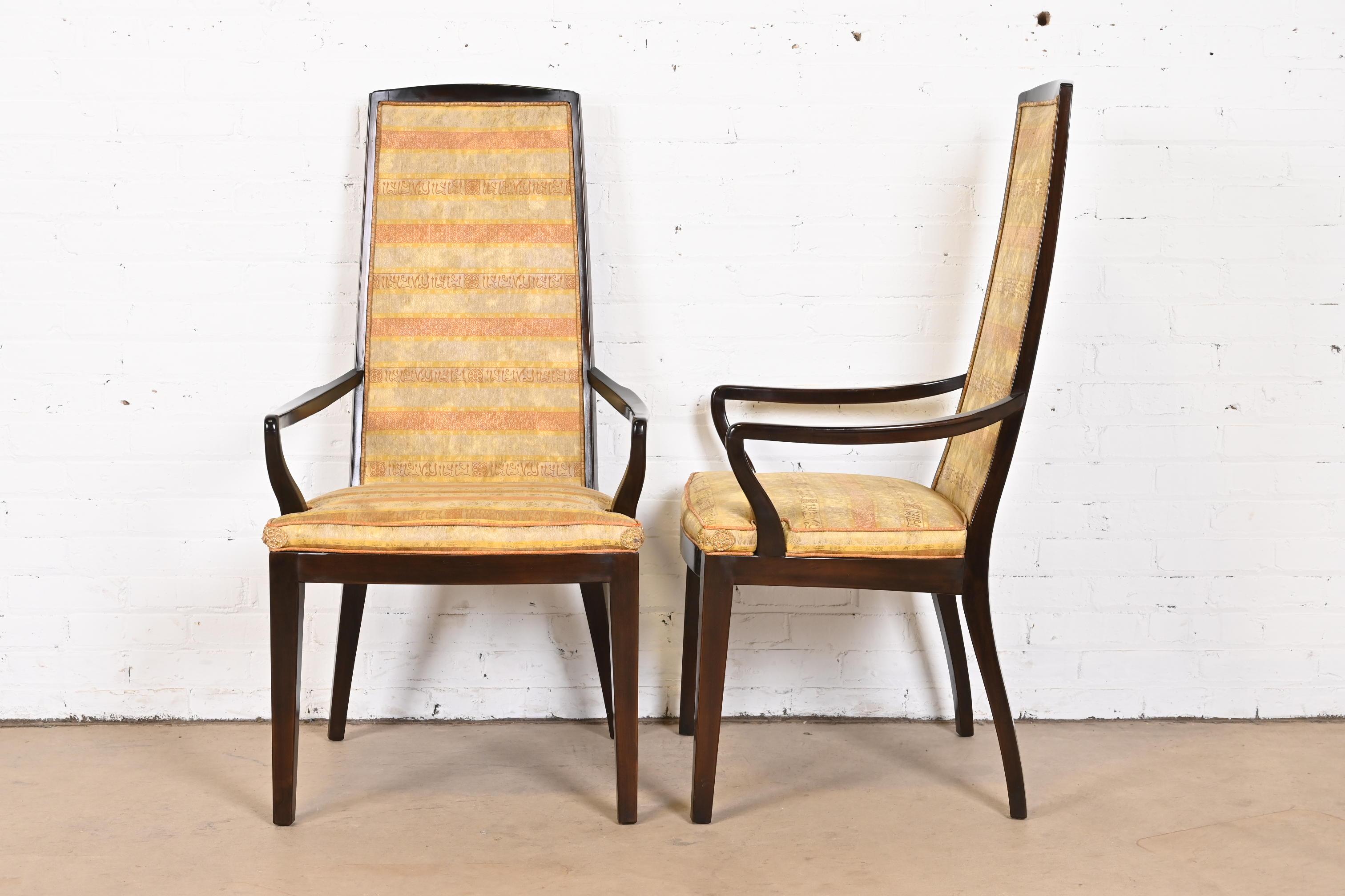 John Widdicomb Mid-Century Modern High Back Dining Chairs, Set of Six For Sale 5