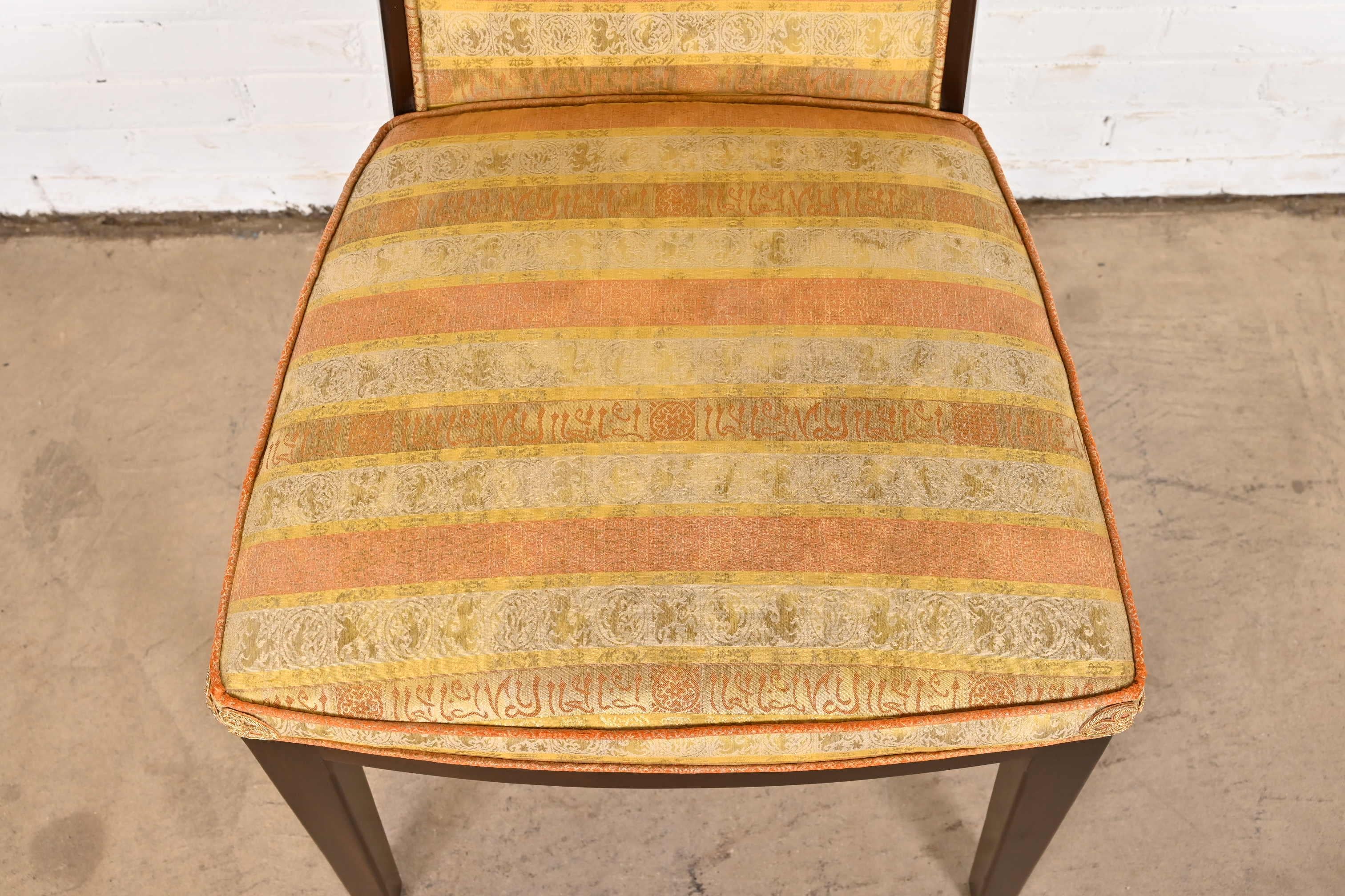 John Widdicomb Mid-Century Modern High Back Dining Chairs, Set of Six For Sale 2
