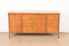 Commode en noyer et palissandre, John Widdicomb, Mid-Century Modern, 1960s