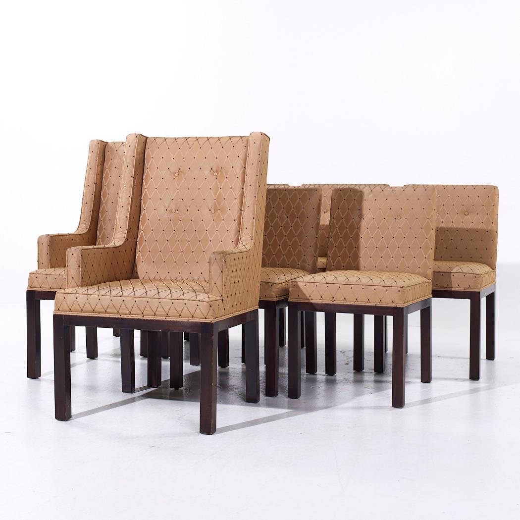Mid-Century moderno Sedie da pranzo Parsons di John Widdicomb del Medioevo - Set di 8 sedie in vendita