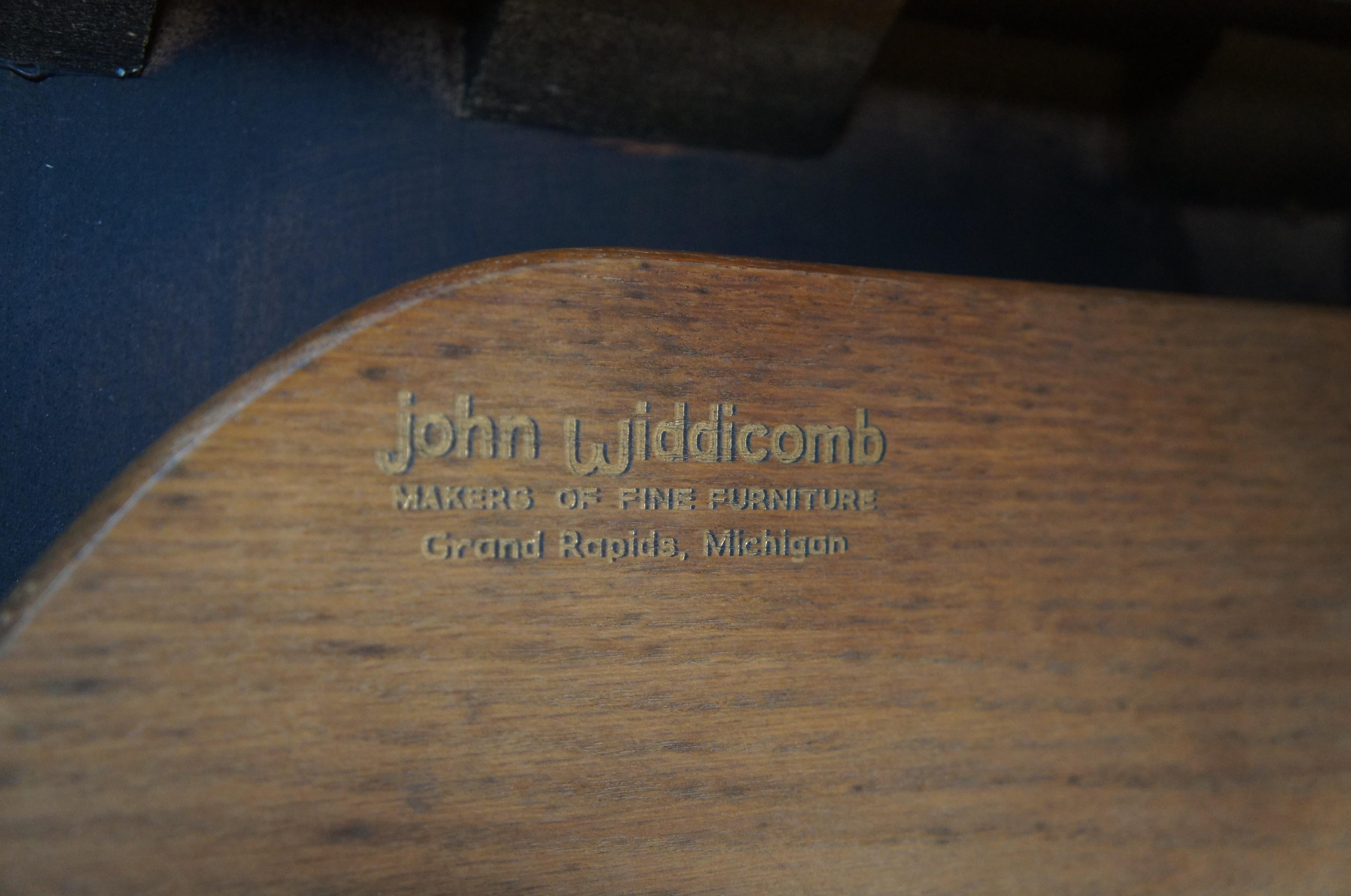 John Widdicomb Mid Century Walnut Credenza Buffet Sideboard Console Table 1