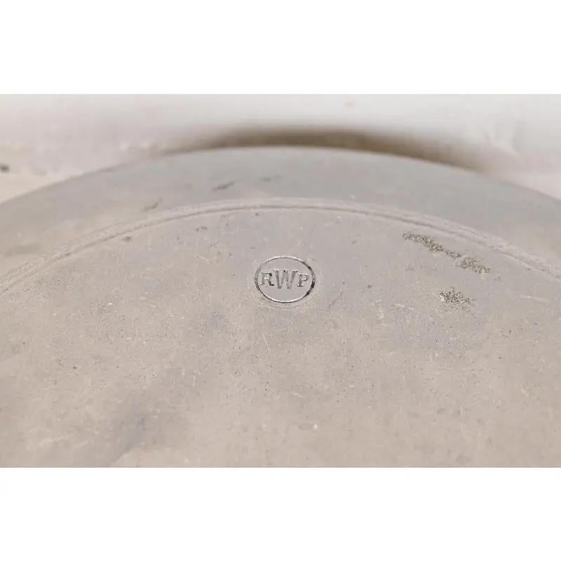 John Widdicomb Modern Regency Drinks Table With Removable Pewter Serving Tray For Sale 7