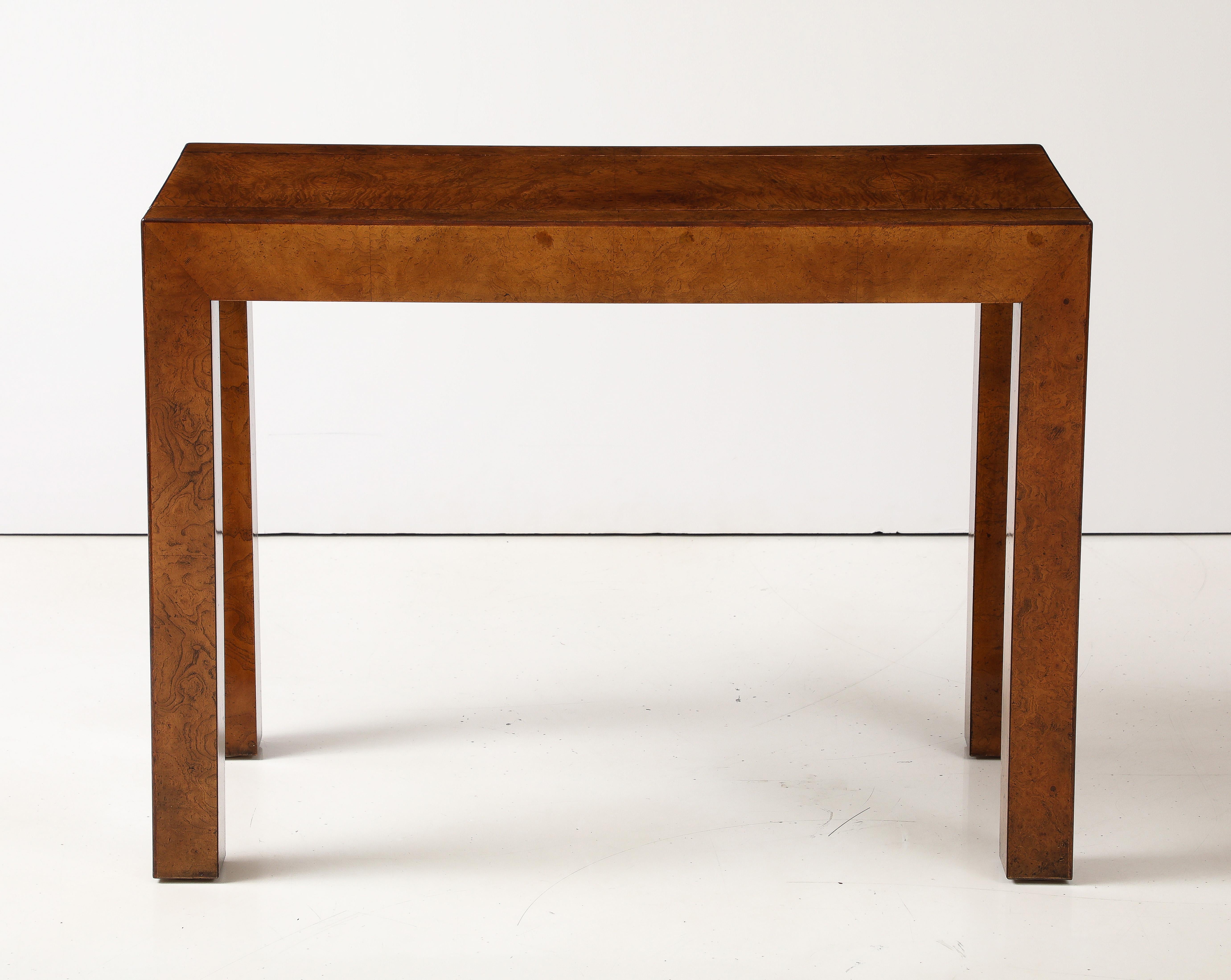 Modernistischer ausziehbarer Tisch aus Wurzelholz von John Widdicomb, ca. 1970er Jahre im Zustand „Gut“ im Angebot in New York, NY