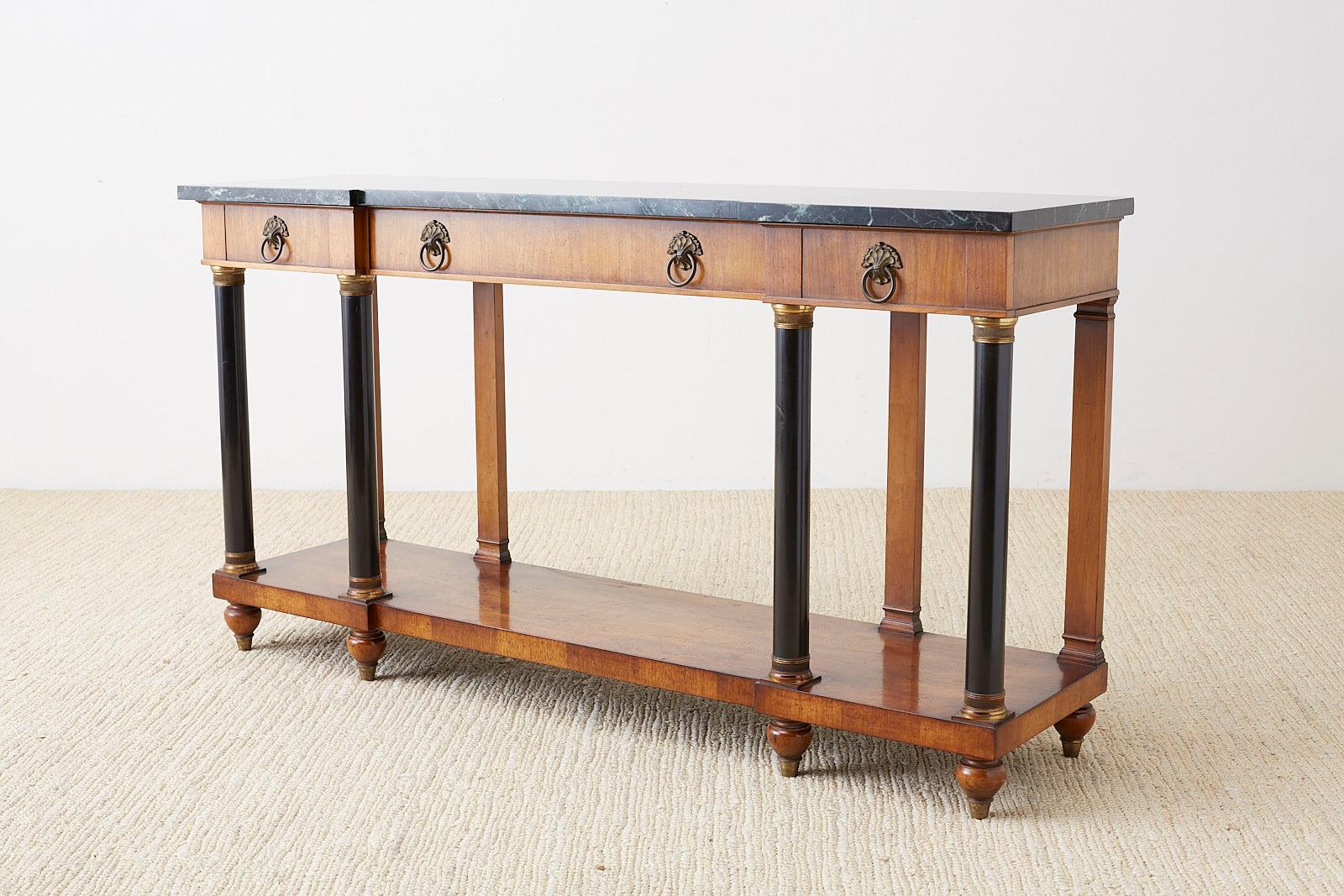 john widdicomb console table