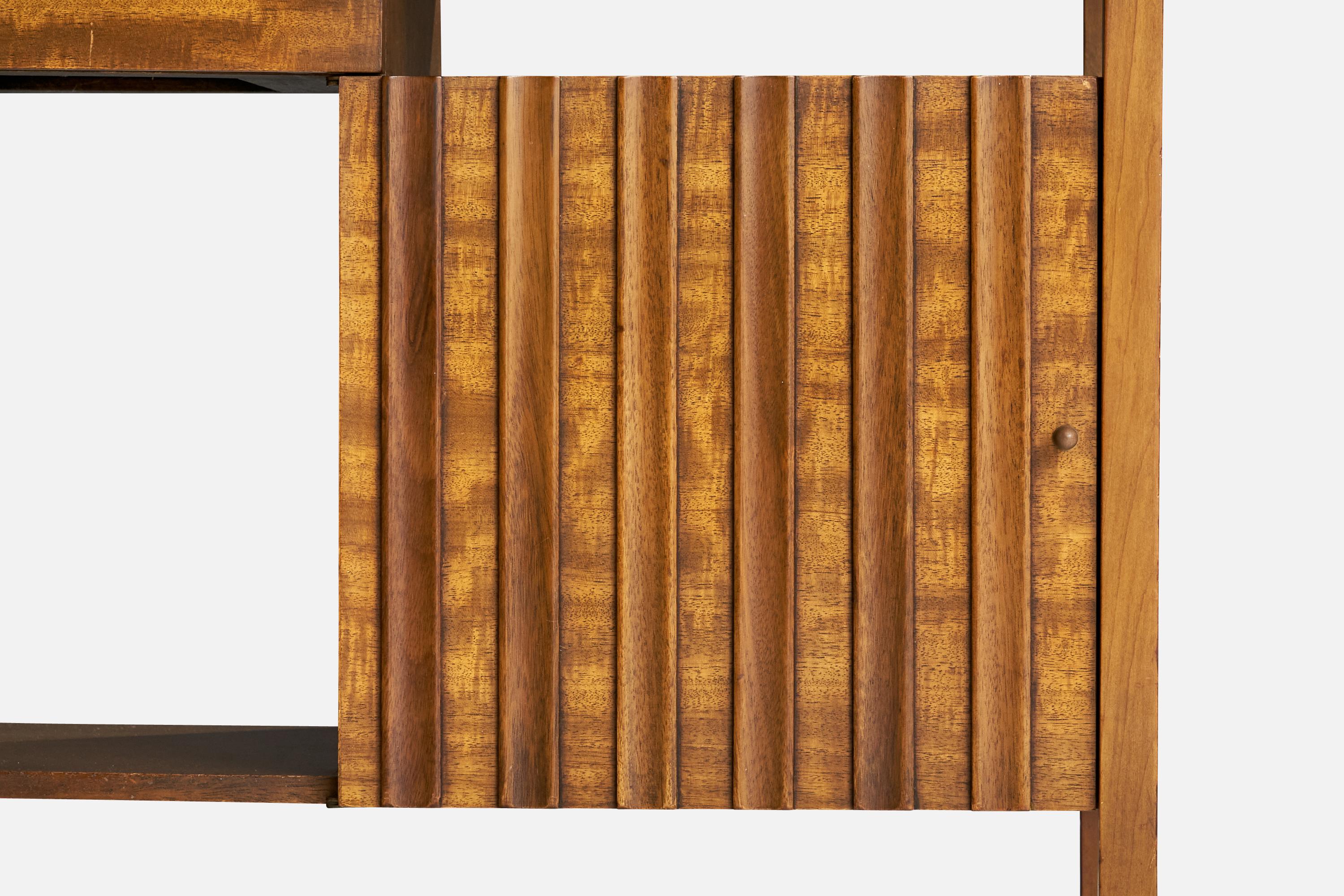 John Widdicomb, Nightstands, Walnut, USA, 1950s 10