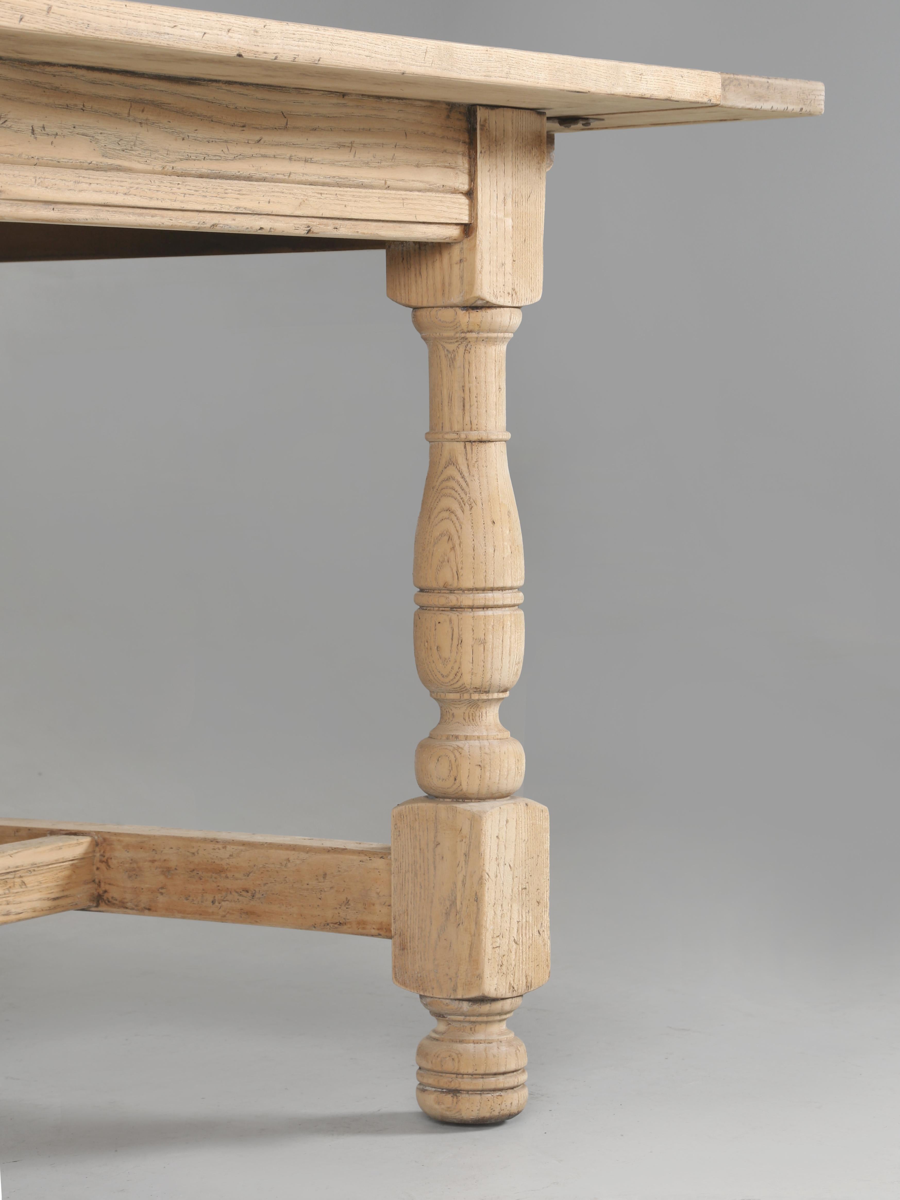 Mesa de comedor John Widdicomb de roble con (2) hojas Increíble calidad de construcción c1970's en venta 5