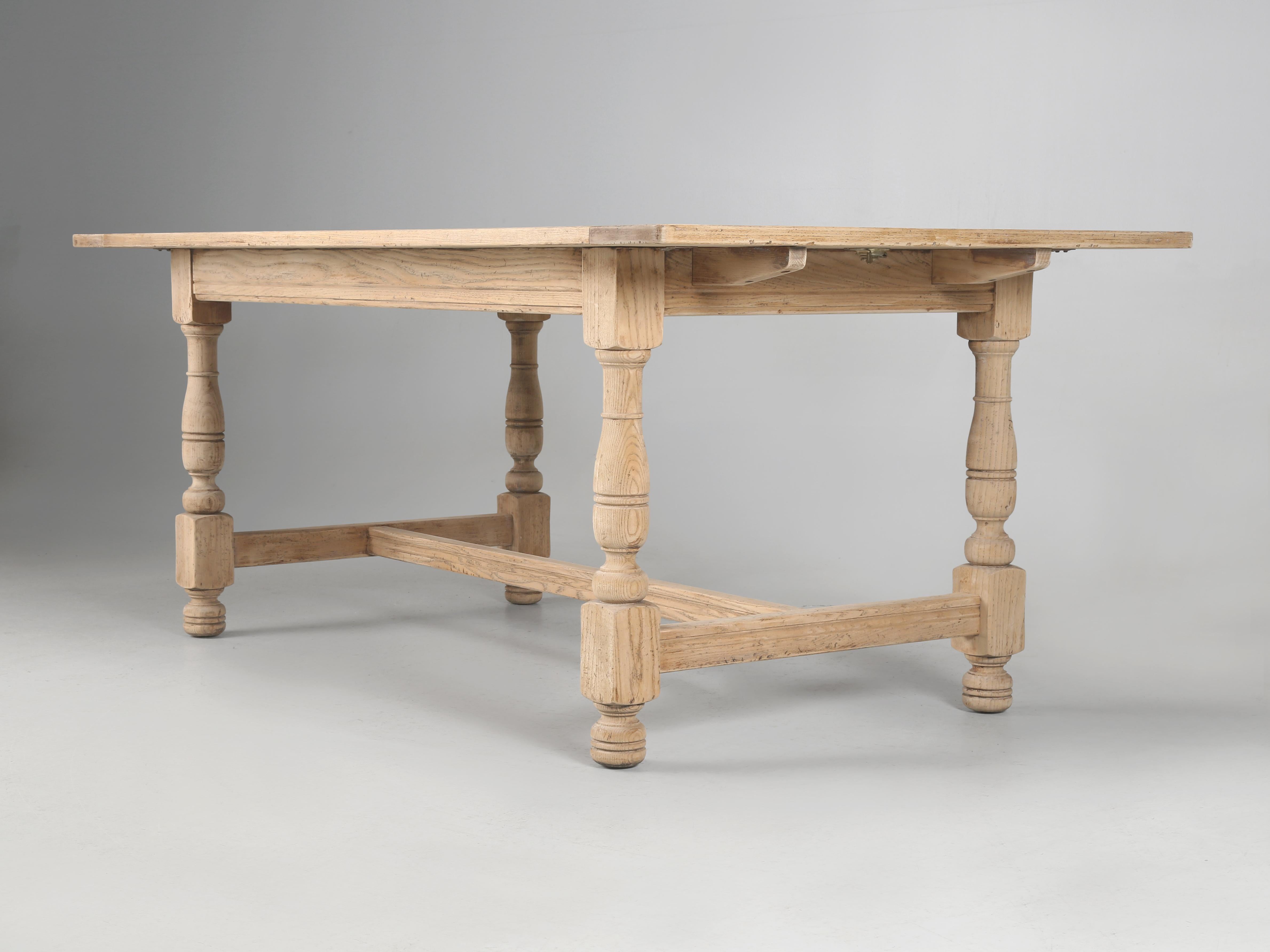 Mesa de comedor John Widdicomb de roble con (2) hojas Increíble calidad de construcción c1970's Estadounidense en venta