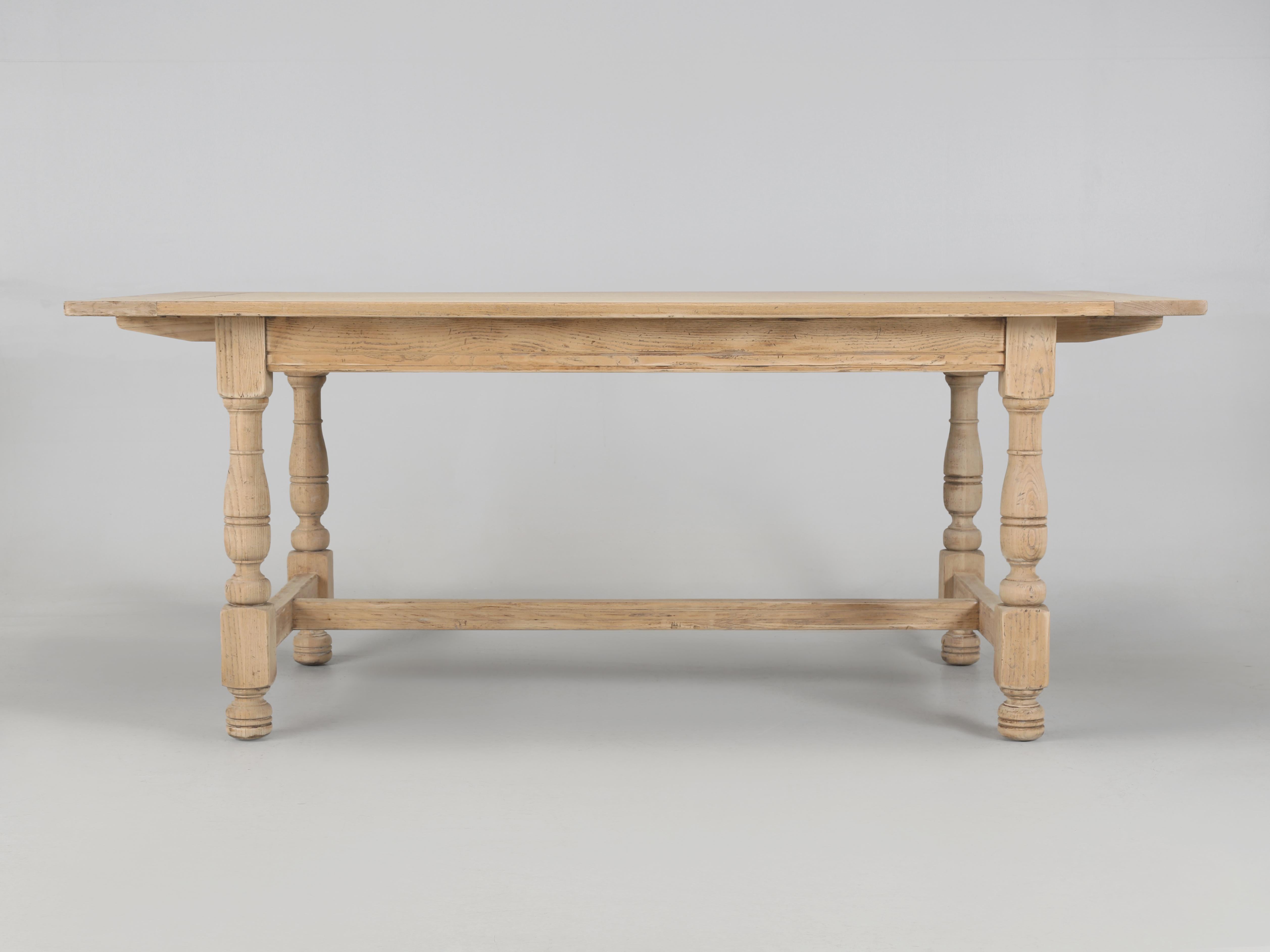 Mesa de comedor John Widdicomb de roble con (2) hojas Increíble calidad de construcción c1970's Hecho a mano en venta